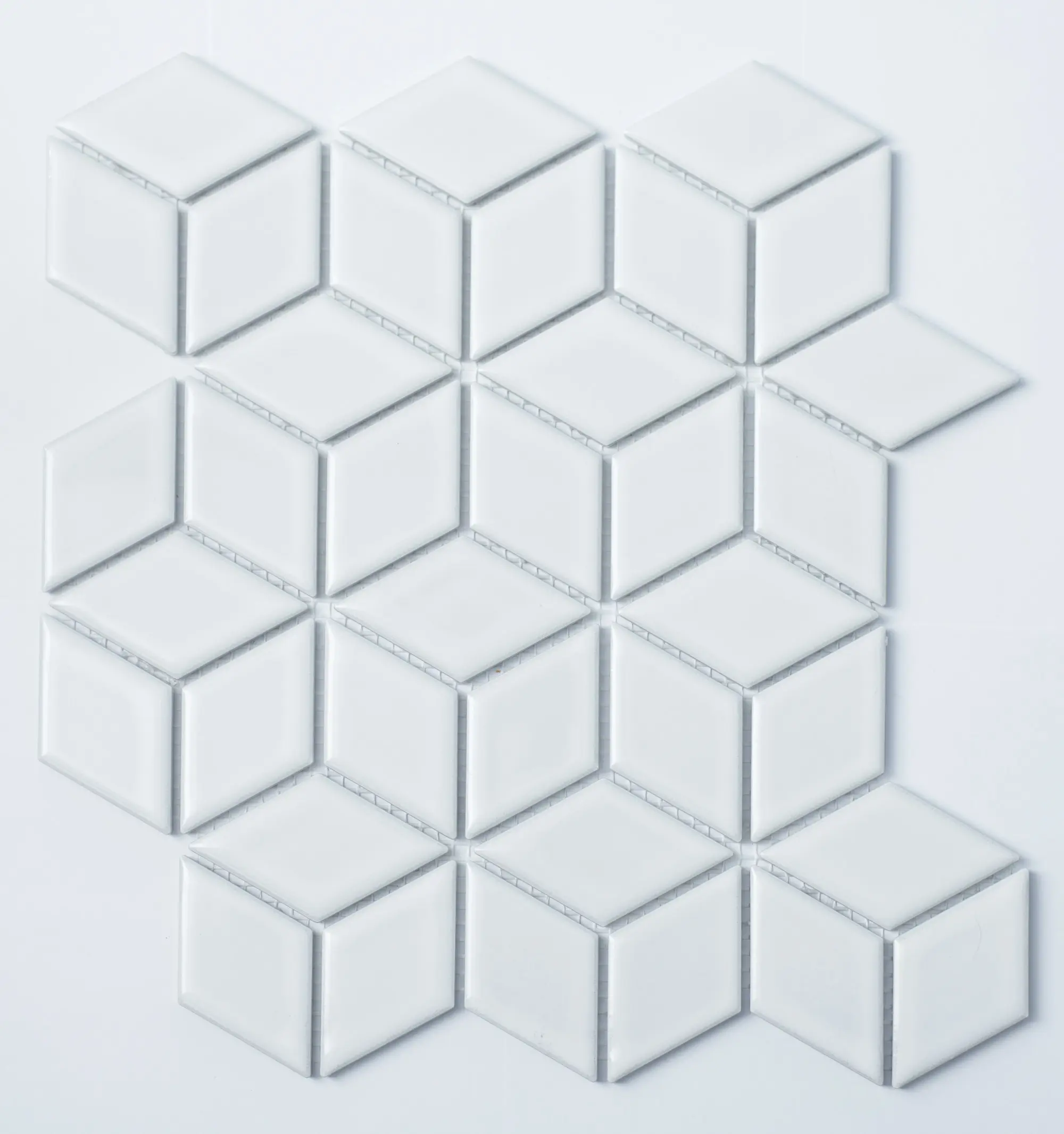 Изображение товара Декоративная мозаика NSmosaic P-501 26.6x30.5см белая