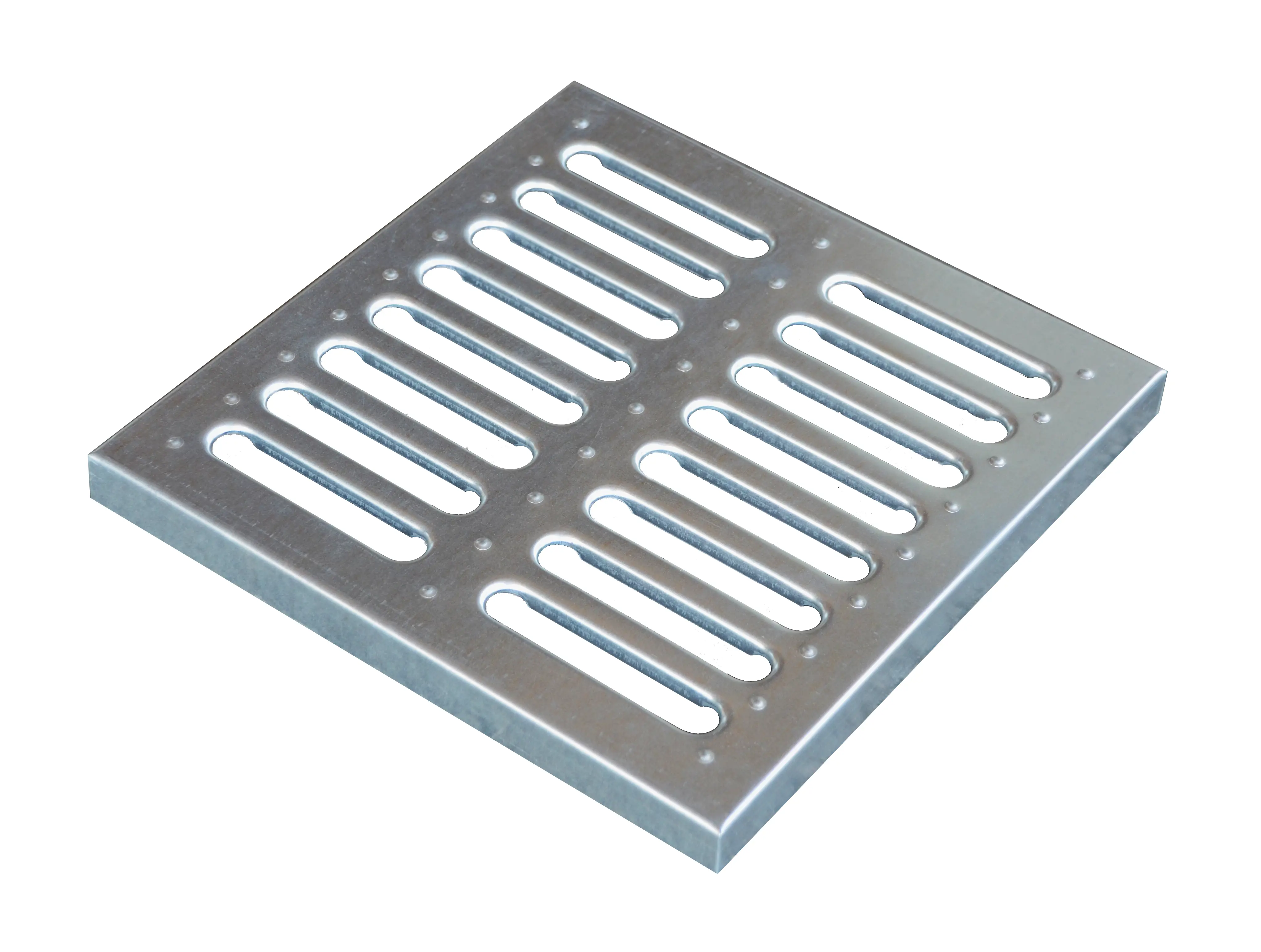 Изображение товара Решетка штампованная для дождеприемника Aquadrenag 300x300x20мм серый
