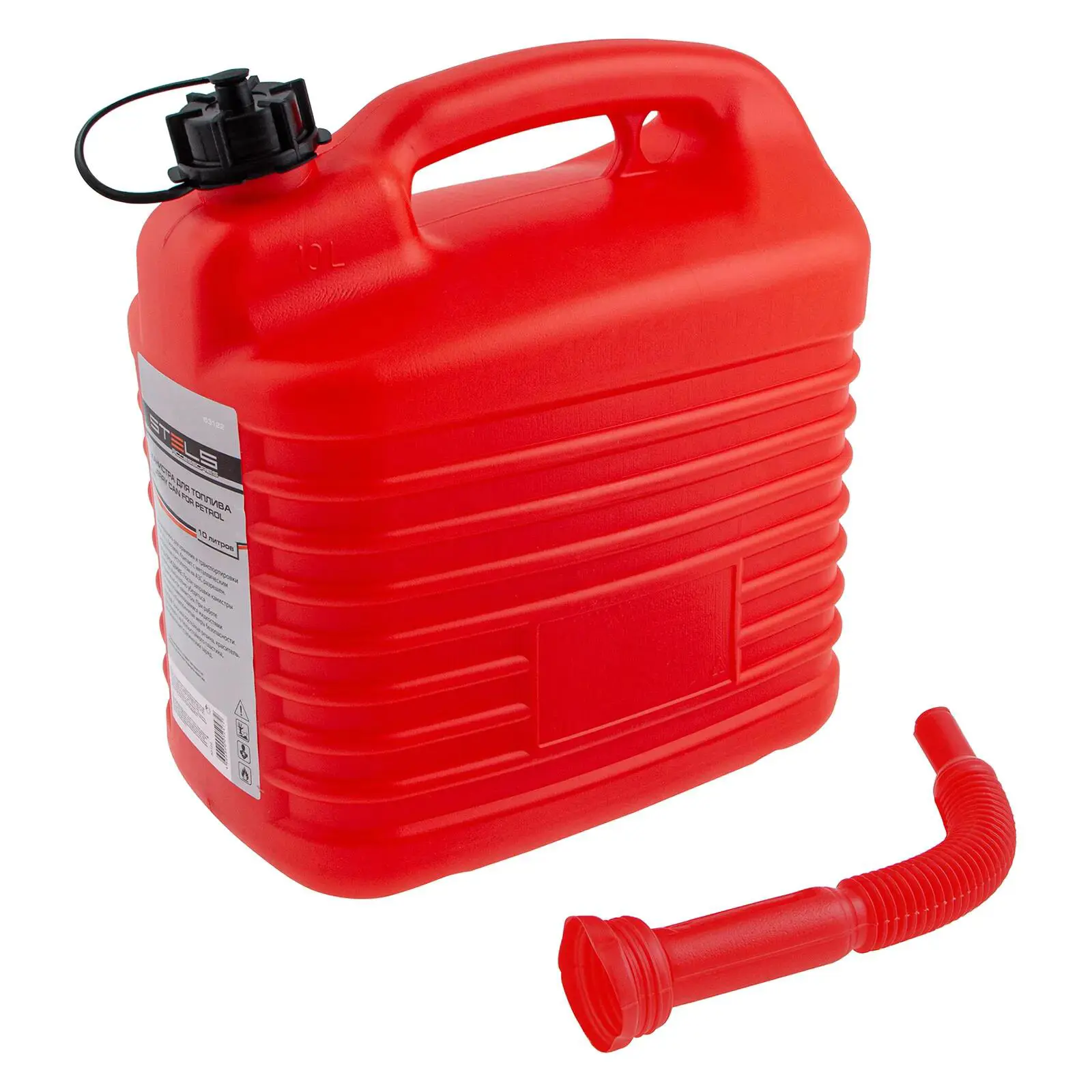 Изображение товара Канистра Stels 53122 для топлива пластиковая 10 л