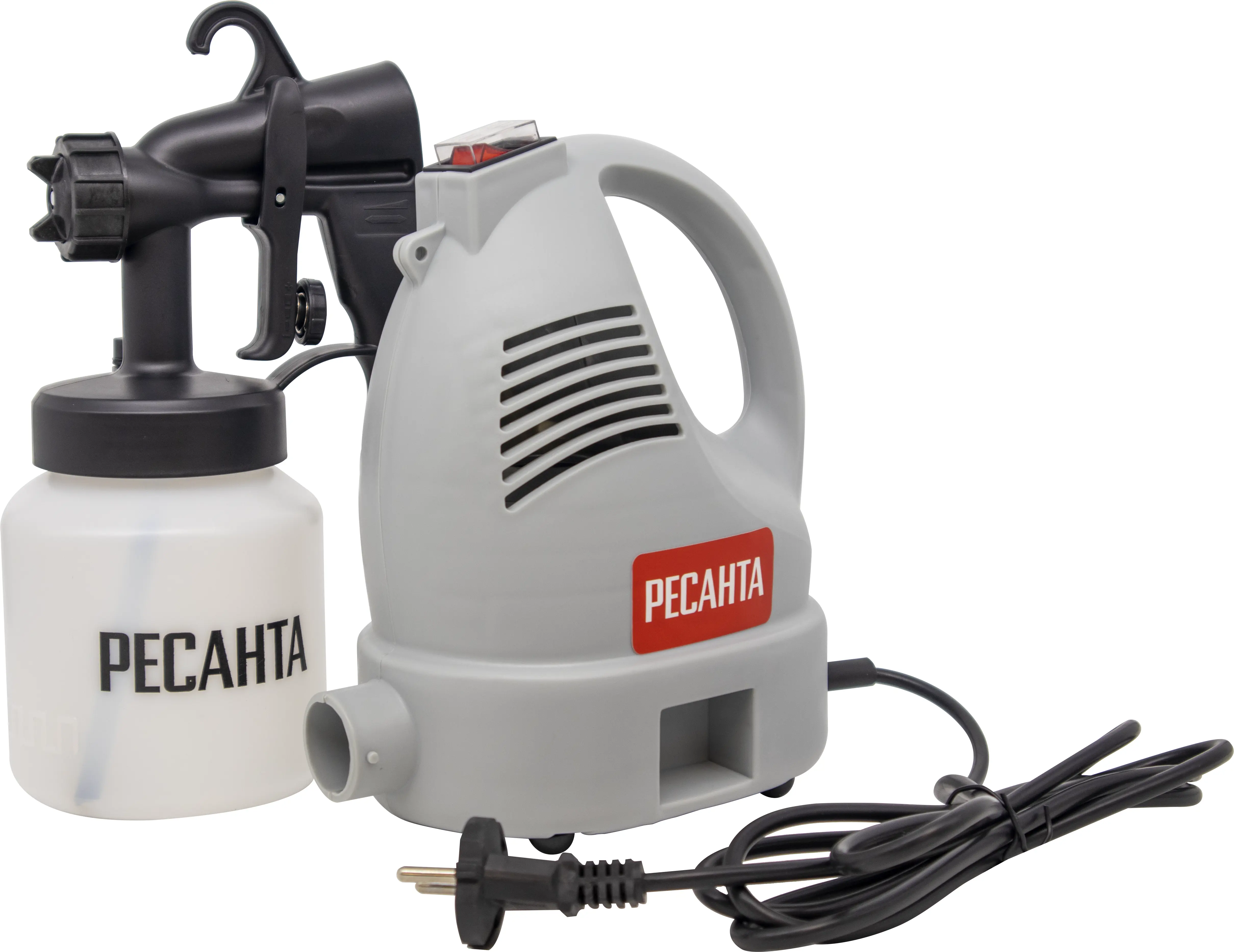 Изображение товара Краскопульт сетевой Ресанта 900/75/17/5 700 Вт, 1 л/мин, регулятор