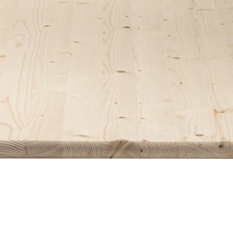 Изображение товара Столешница для стола Дом дерева прямоугольная 100x80x2.8 см дерево цвет натуральной хвои
