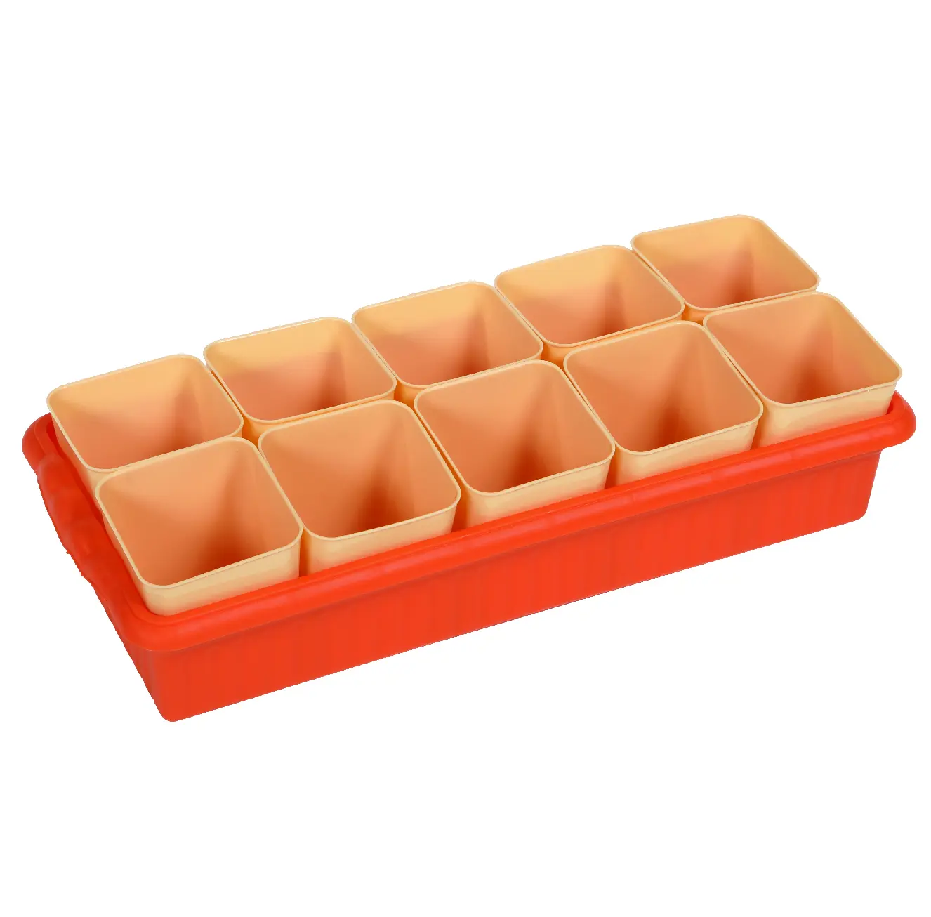 Изображение товара Кассета для рассады полипропилен 10 ячеек