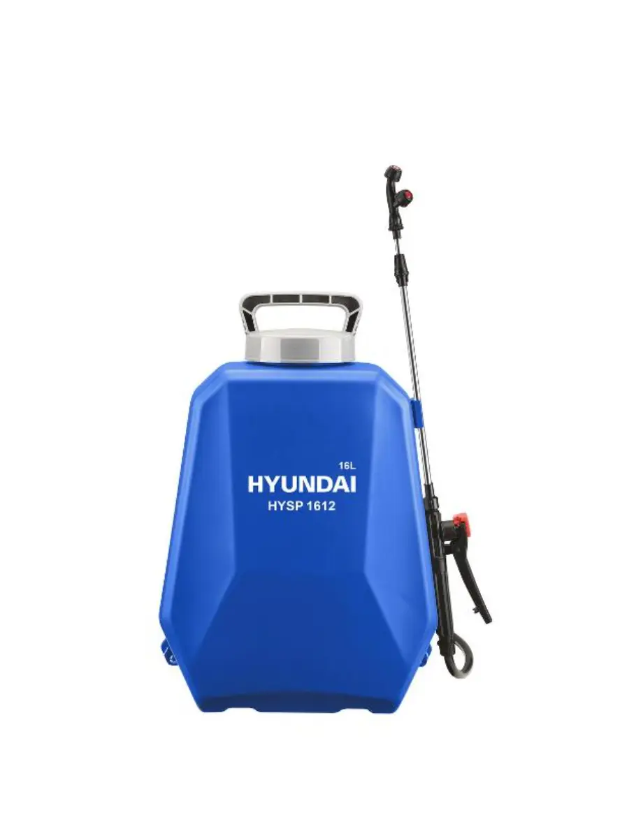 Изображение товара Опрыскиватель аккумуляторный ранцевый Hyundai HYSP 1612 16 л 12 В АКБ и ЗУ в комплекте