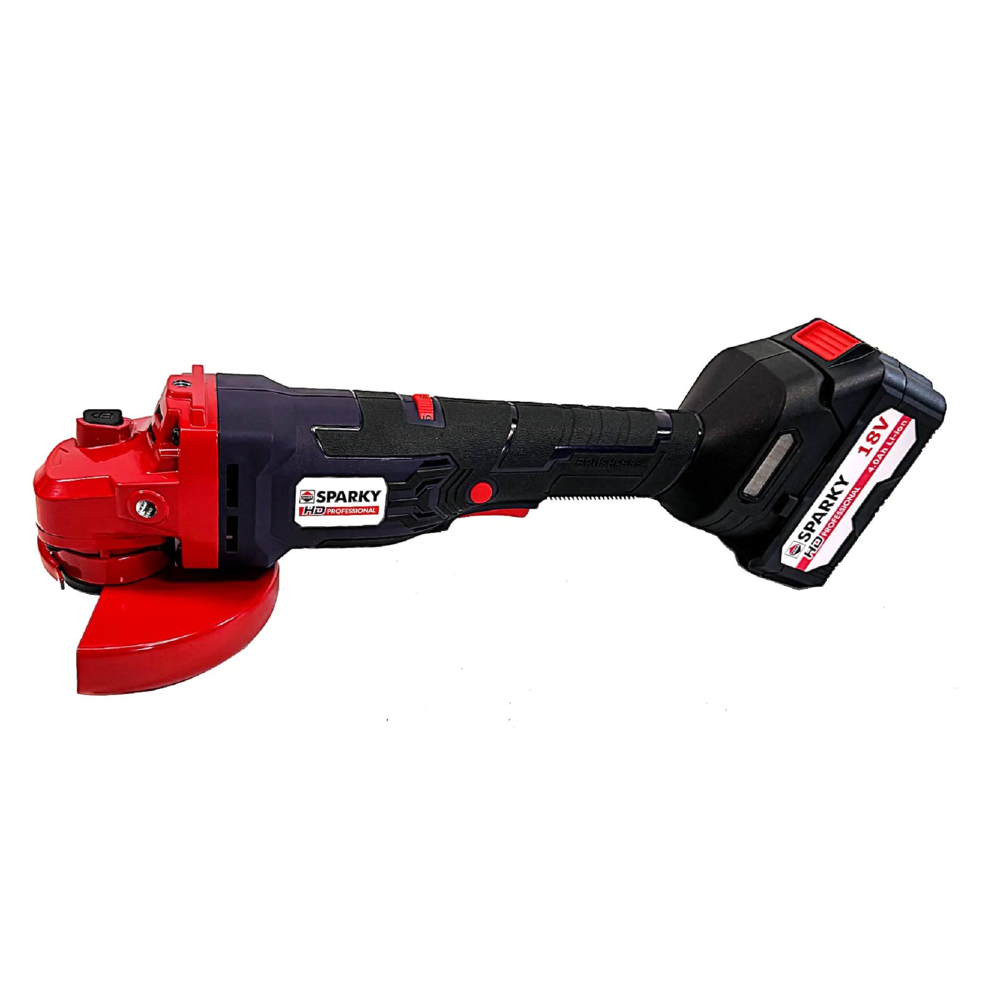 Изображение товара Аккумуляторная болгарка SPARKY M 18Li HD 125 мм бесщёточный двигатель