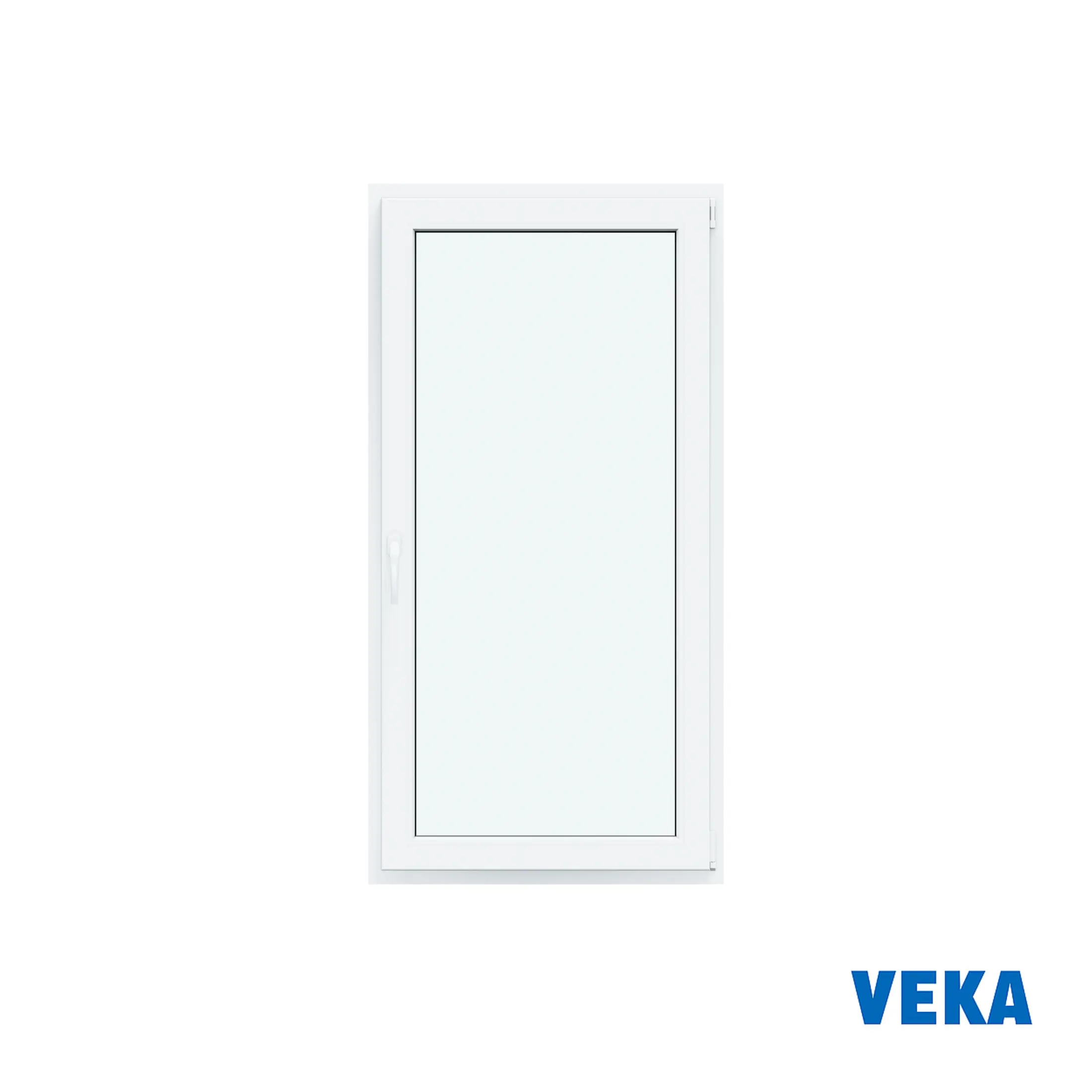 Изображение товара Пластиковое окно ПВХ VEKA 1000x500 мм одностворчатое с двойным остеклением