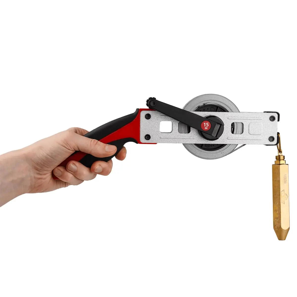 Изображение товара Рулетка Amo Р15Н2Г с грузом 12.7 м x 13 мм