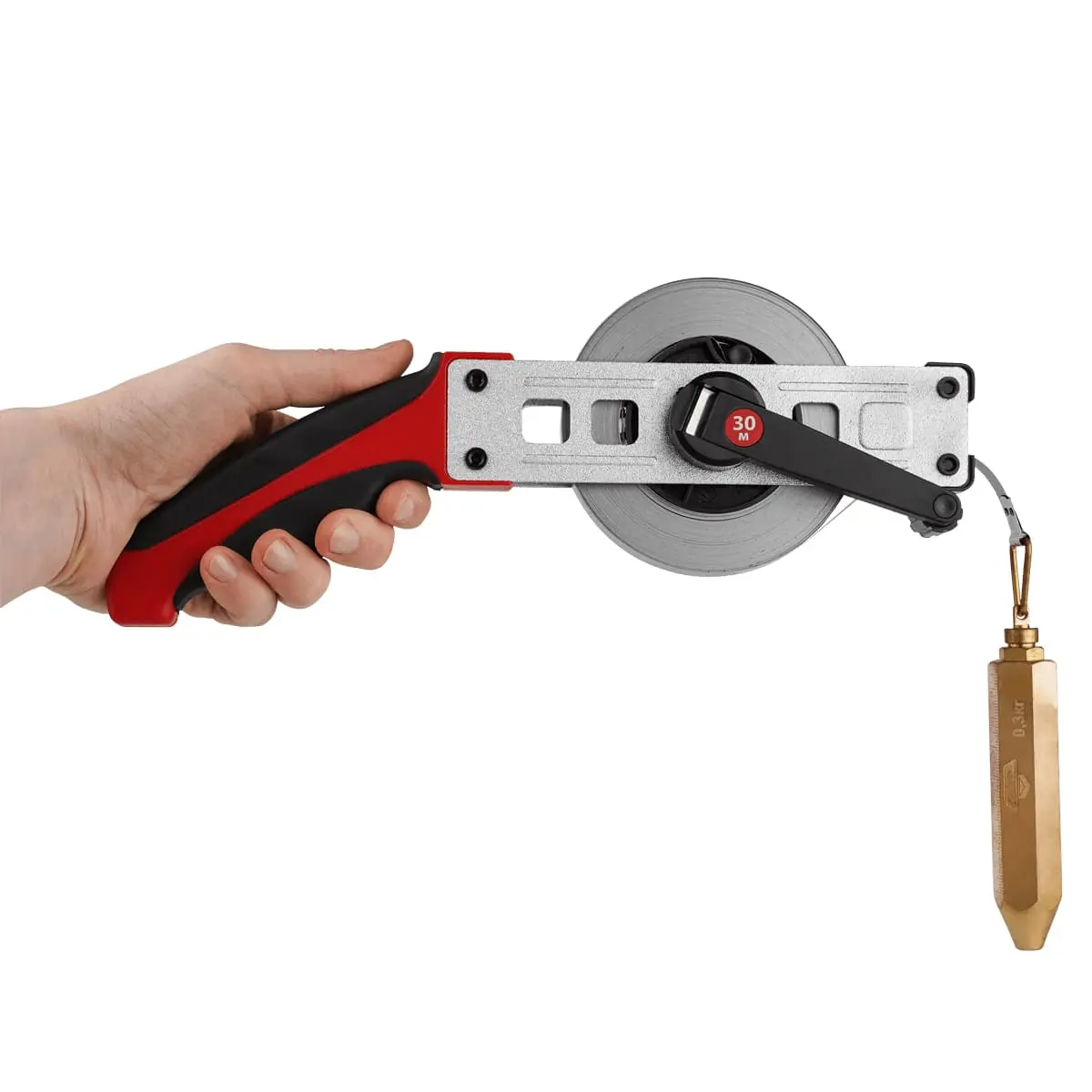 Изображение товара Рулетка Amo Р30Н3Г с грузом 30 м x 13 мм