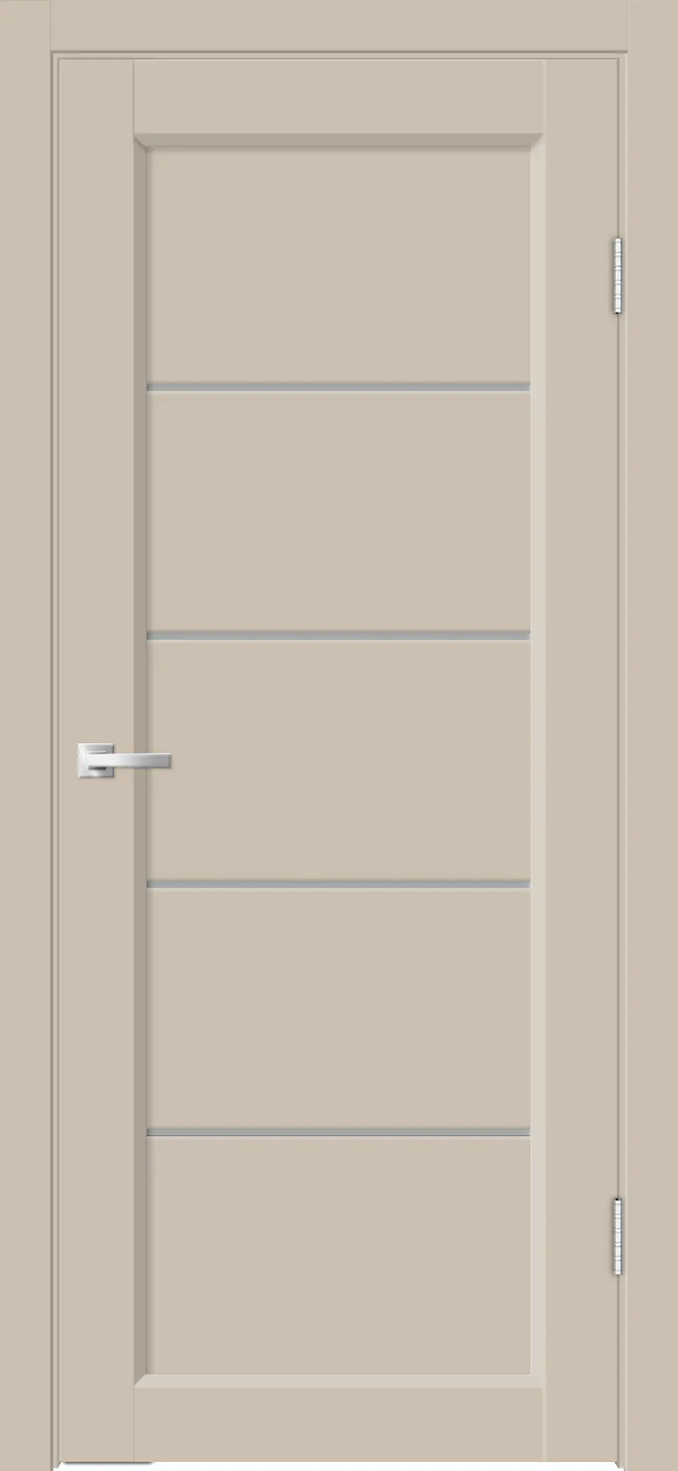 Изображение товара Дверь межкомнатная Velldoris Style 1 остеклённая ПВХ 70х200 см