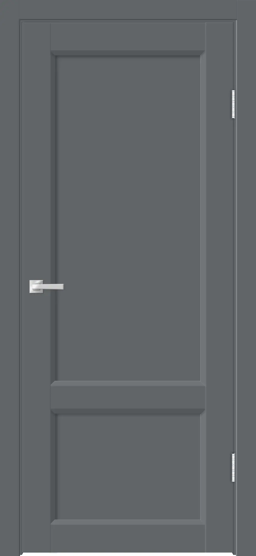 Изображение товара Межкомнатная дверь Velldoris Style 3 глухая 70х200см ПВХ цвет вулкан