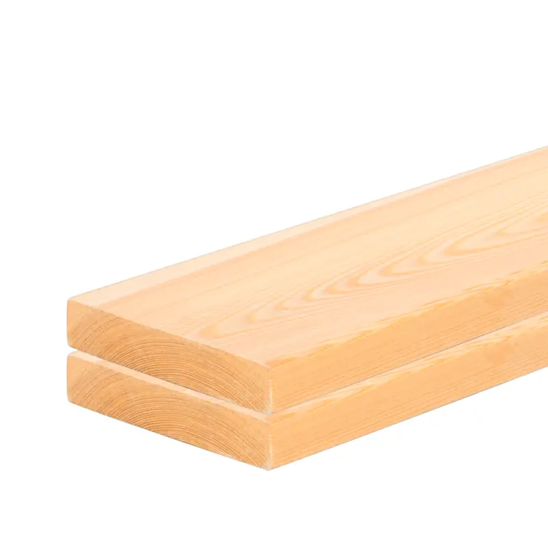 Изображение товара Палубная доска Дом дерева лиственница сорт AB 1500x142x28мм двусторонний шлифованный 0.42м² 2шт