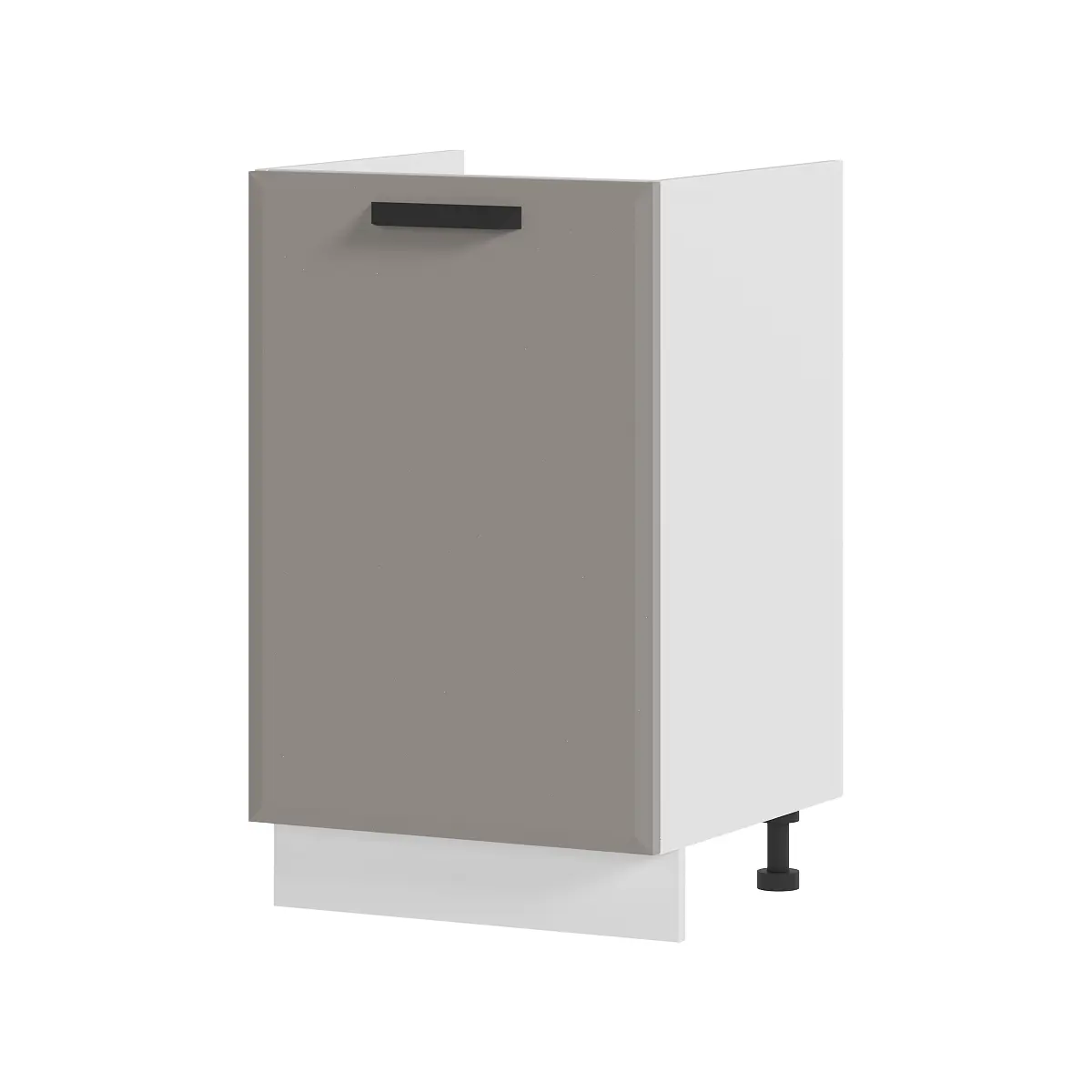 Изображение товара Кухонный шкаф под мойку Призма Стендмебель 50 x 81.6 x 47.8 см МДФ цвет темно-серый