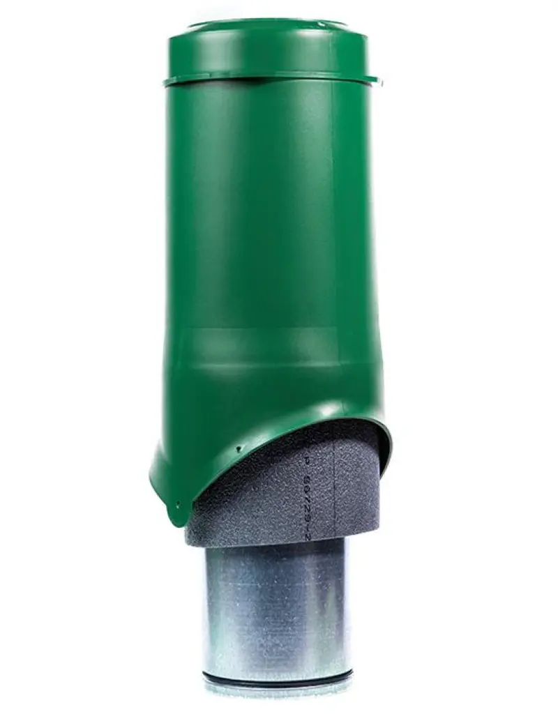 Изображение товара Выход вентиляции Krovent Pipe-VT ⌀125мм зеленый