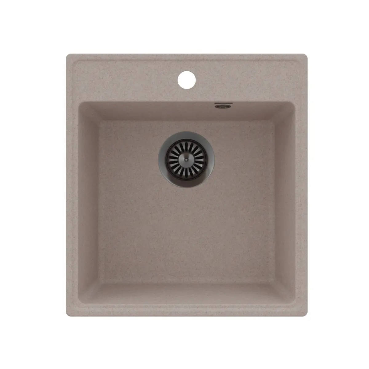 Изображение товара Мойка для кухни врезная Maunfeld MFQS-460BG 20x50 см глубина чаши 18 см кварц цвет бежевый