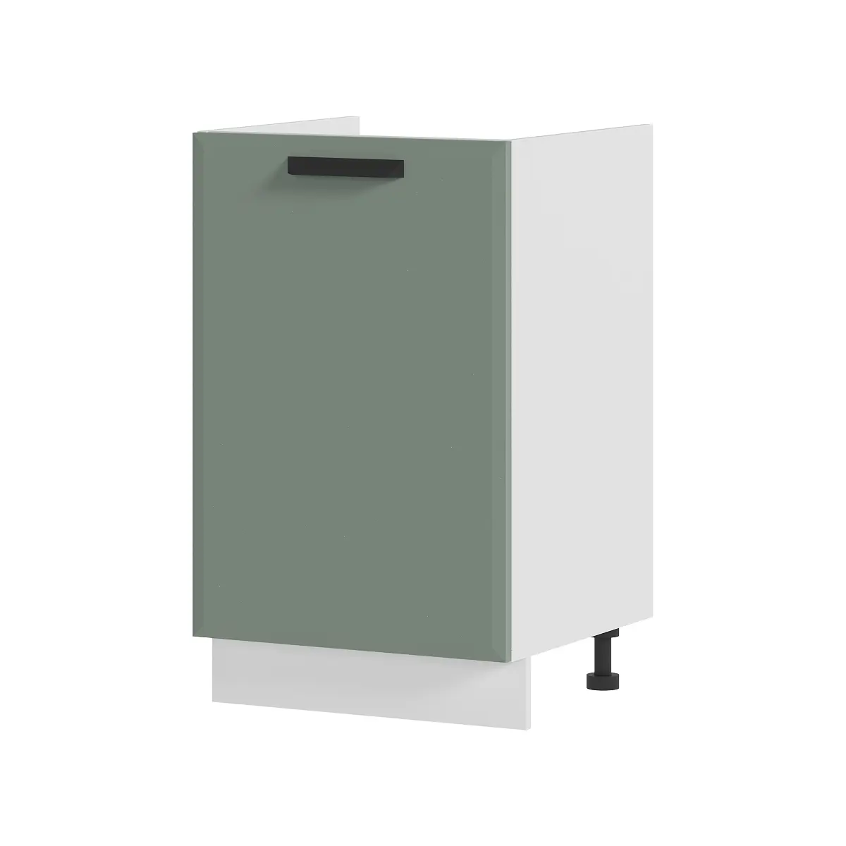 Изображение товара Кухонный шкаф под мойку Призма Стендмебель 50 x 81.6 x 47.8 см МДФ цвет светло-зеленый