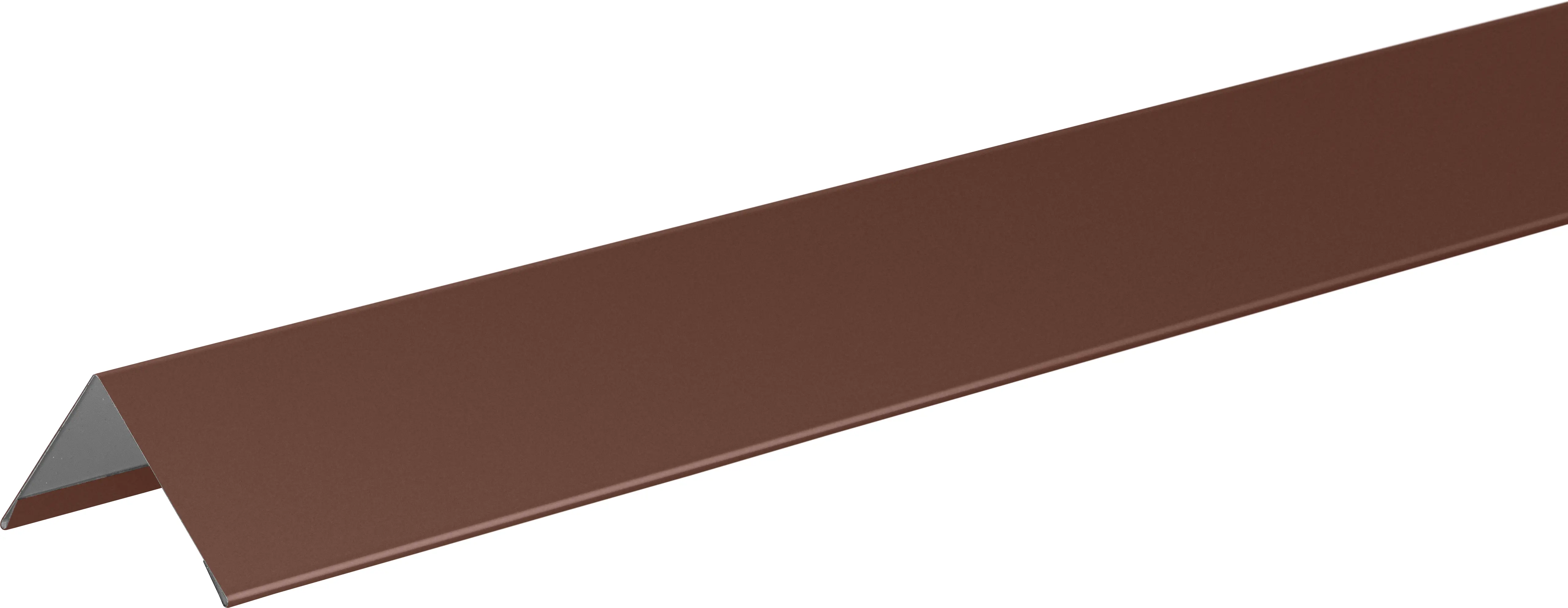 Изображение товара Планка для наружных углов 50x50 мм 2 м 0.4мм RAL 8017 Коричневый