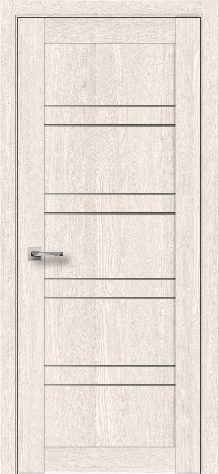 Изображение товара Дверь межкомнатная Verda Соло остеклённая 200x70см ПВХ цвет дуб элегансия чистый