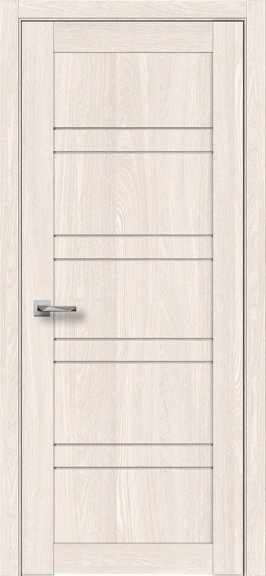 Изображение товара Межкомнатная дверь Verda Соло глухая 200x90 см Дуб элегансия ПВХ Россия