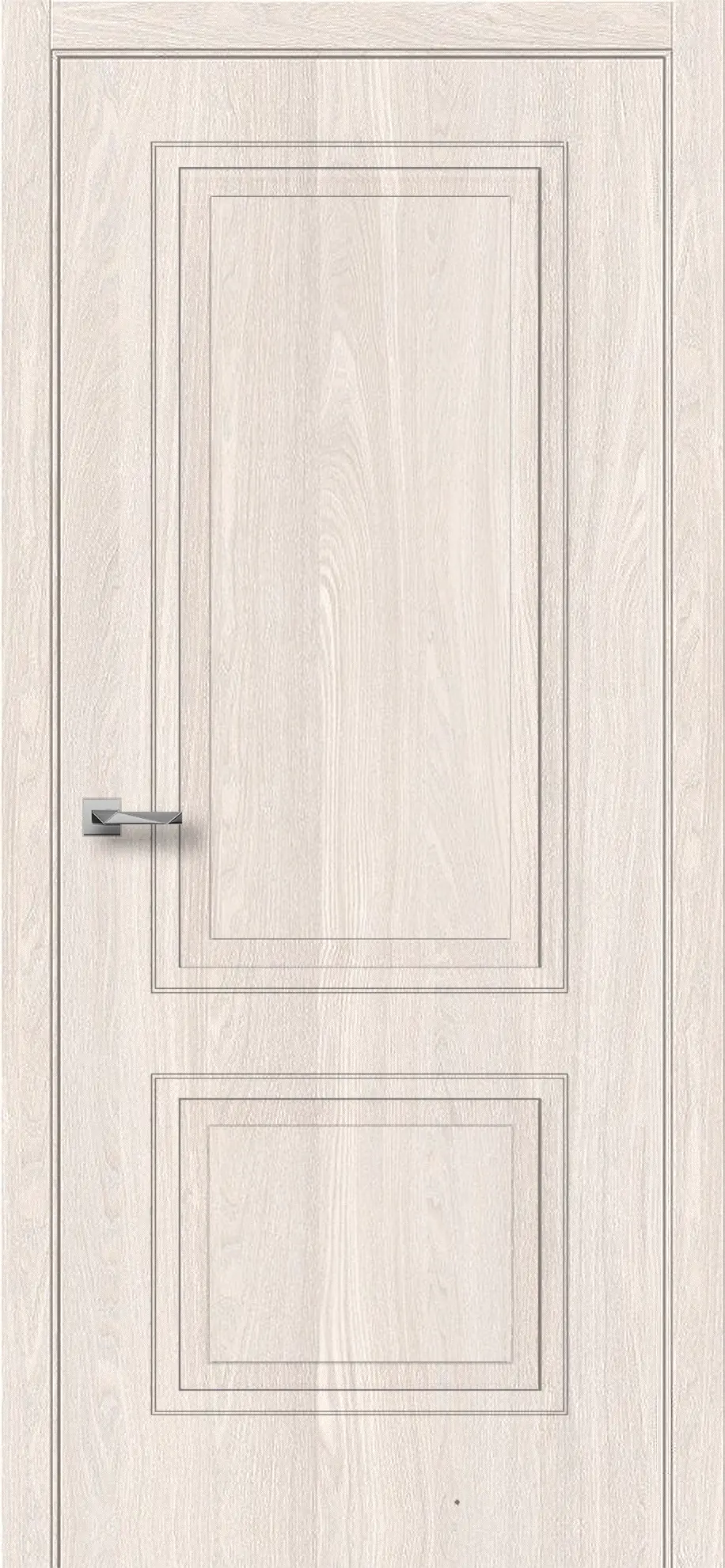 Изображение товара Дверь межкомнатная Loyard Париж глухая 200x60см ПВХ цвет дуб элегансия чистый