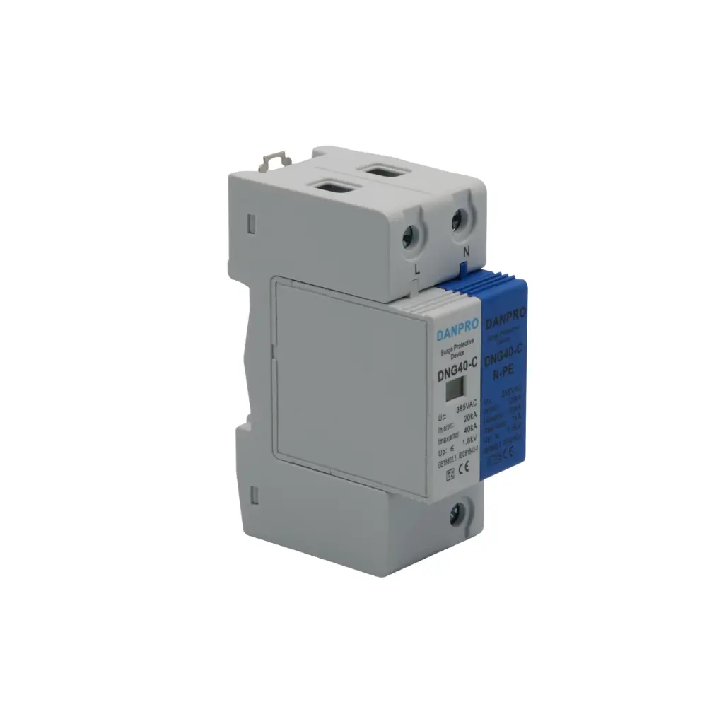 Изображение товара Устройство защиты от импульсных перенапряжений Danpro DNG-40KA/2P 1P+NP 40 А