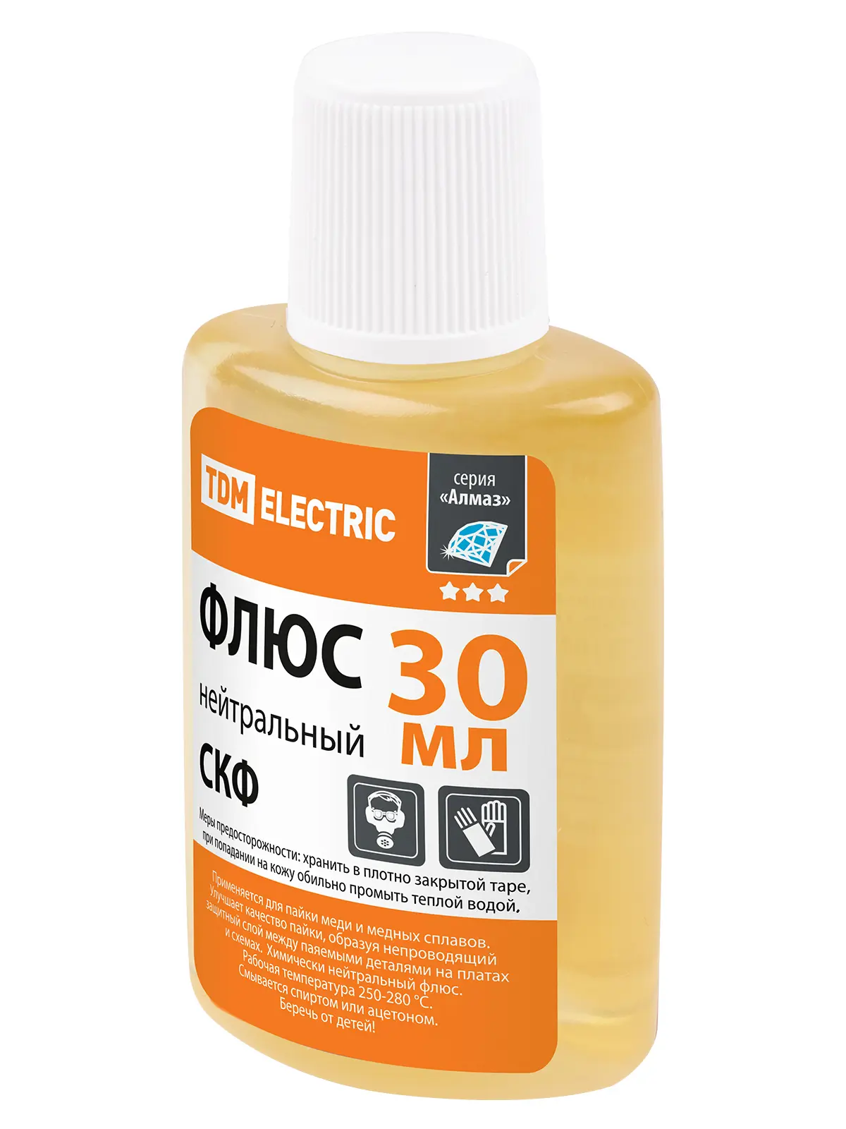 Изображение товара Припой Tdm electric Алмаз SQ1025-1506 30 г для пайки электроники