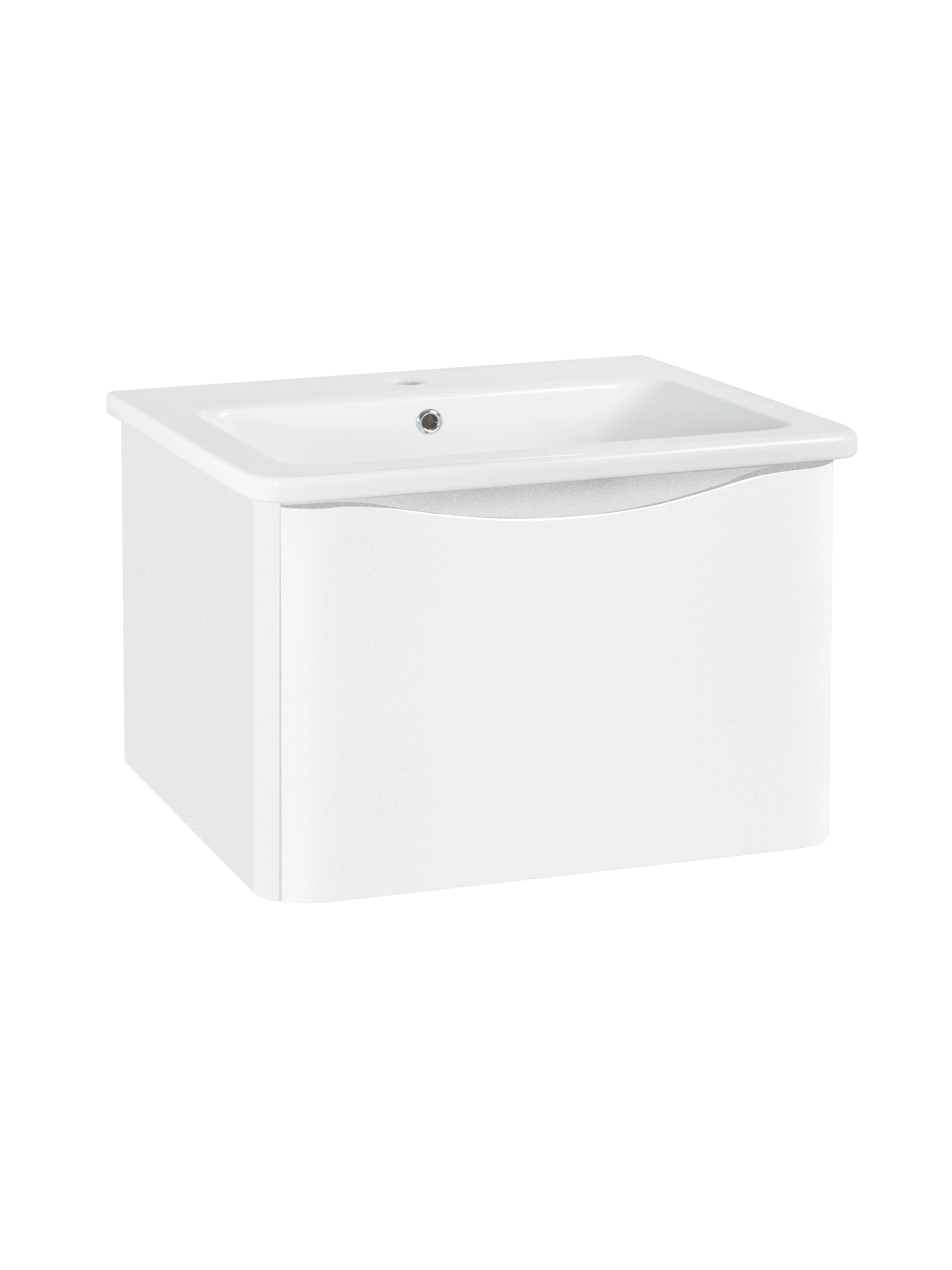 Изображение товара Мебель для ванной Runo Тоскана 5000236 80: тумба с раковиной, зеркало Руан 80x80 белый