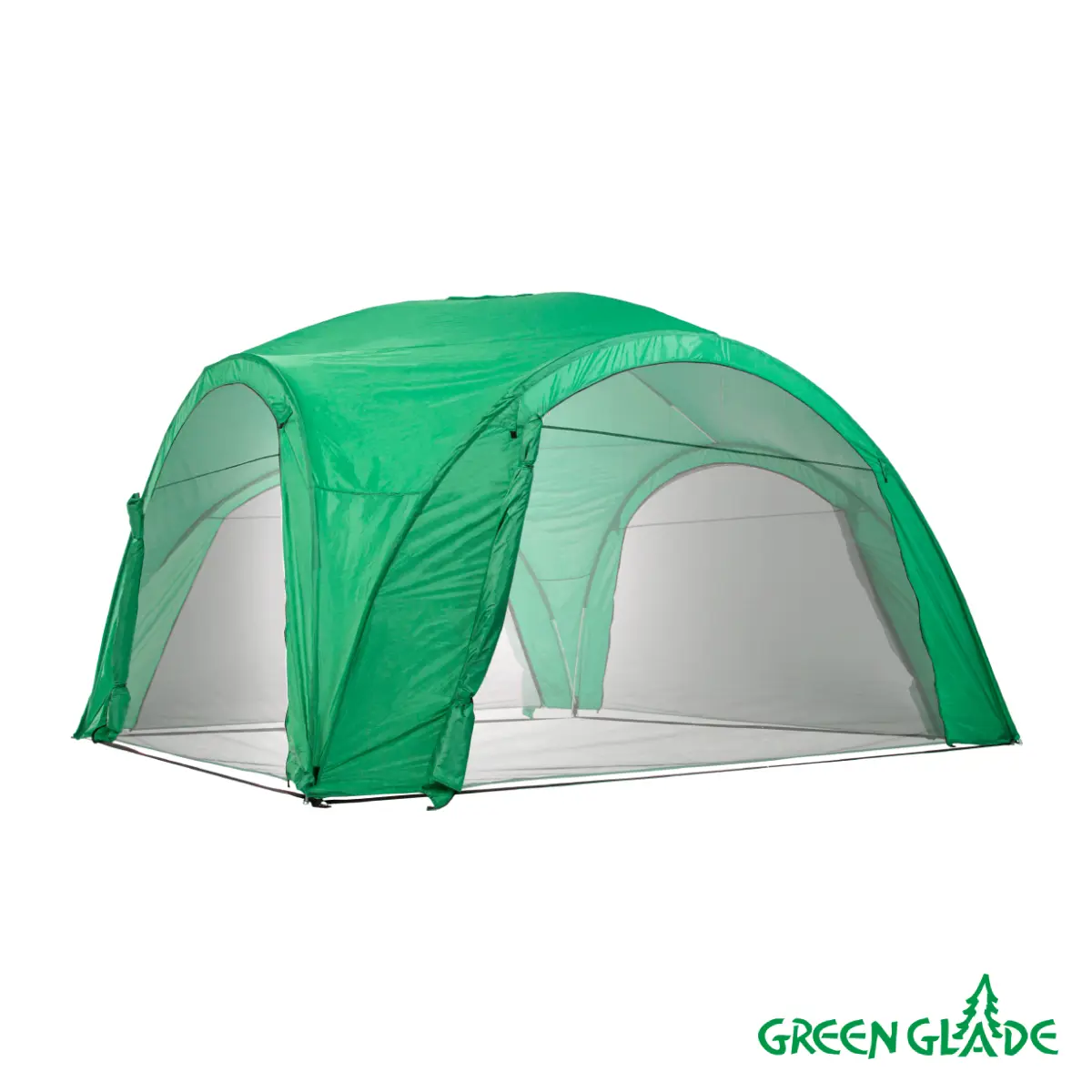 Изображение товара Садовый тент Green Glade 1264 4x4 м водоотталкивающий зеленый