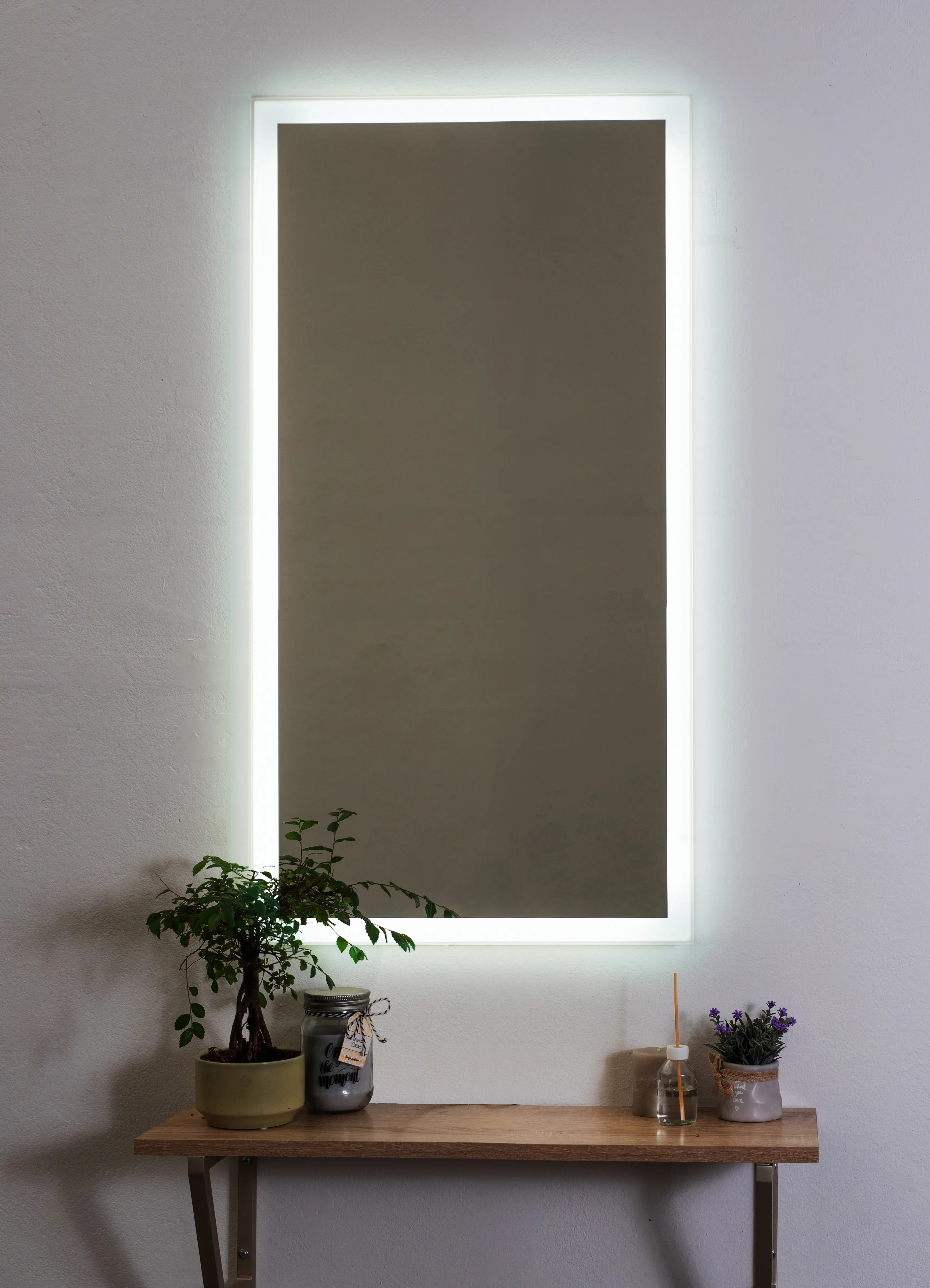 Изображение товара Зеркало для ванной Alfa mirrors Niko-459 Niko-459AVzh с подсветкой 40x90см