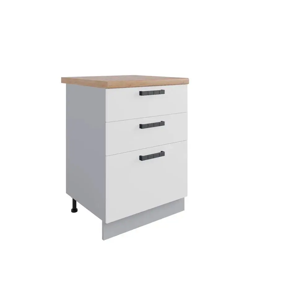 Изображение товара Кухонный гарнитур Дсв мебель Nova 30000000180 60x81.6x60 см ЛДСП цвет белый