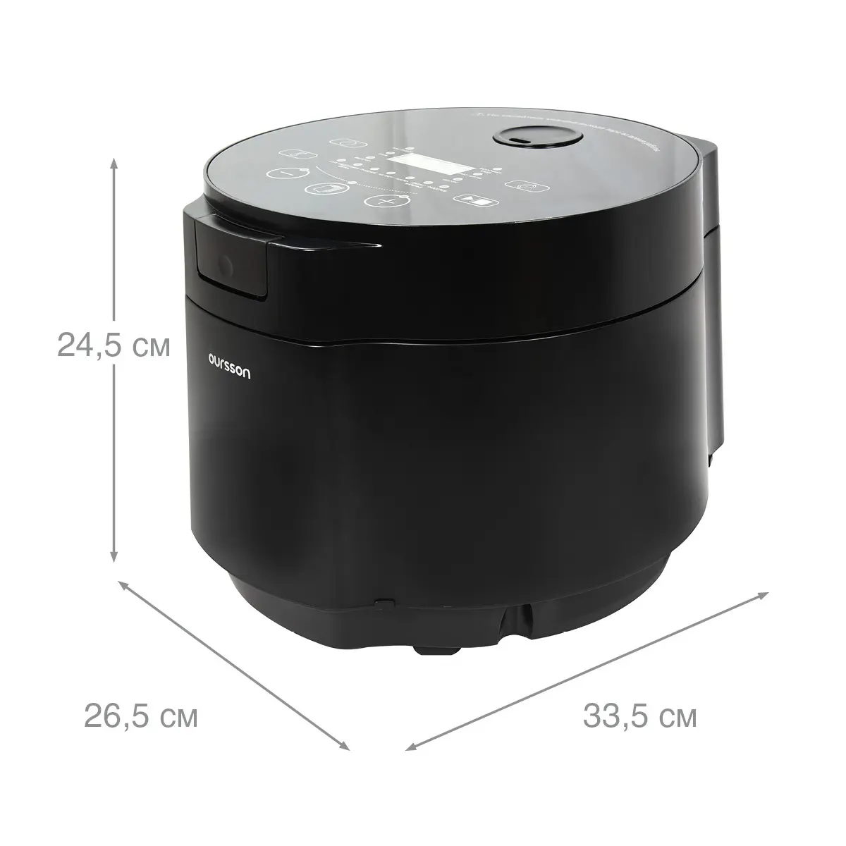 Изображение товара Мультиварка Oursson PM5016SD/BL 5л 13 программ цвет черный