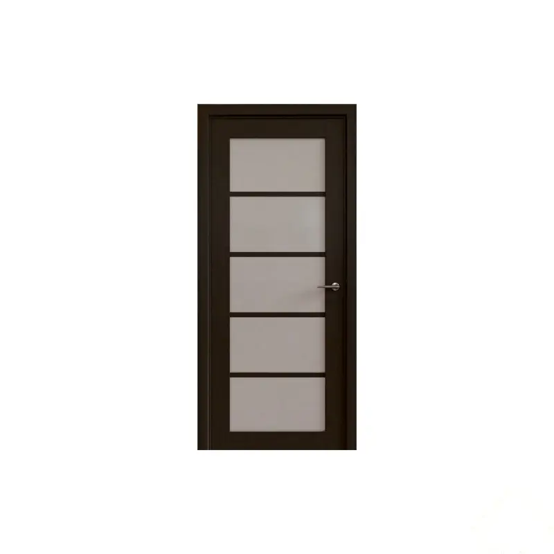 Изображение товара Межкомнатная остекленная дверь Napoly 2701 60x200 см венге высота 200 см