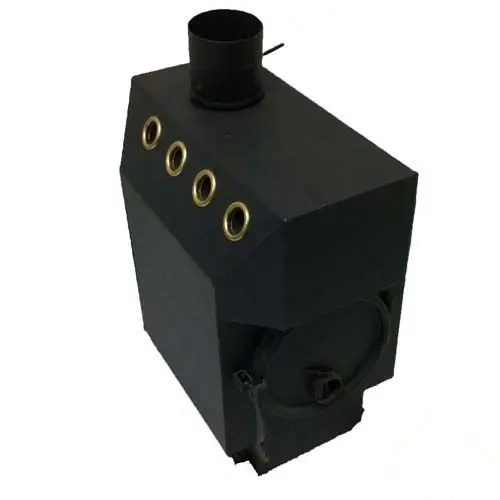 Изображение товара Отопительная печь Гимназист из стали для дома и производства 6 кВт