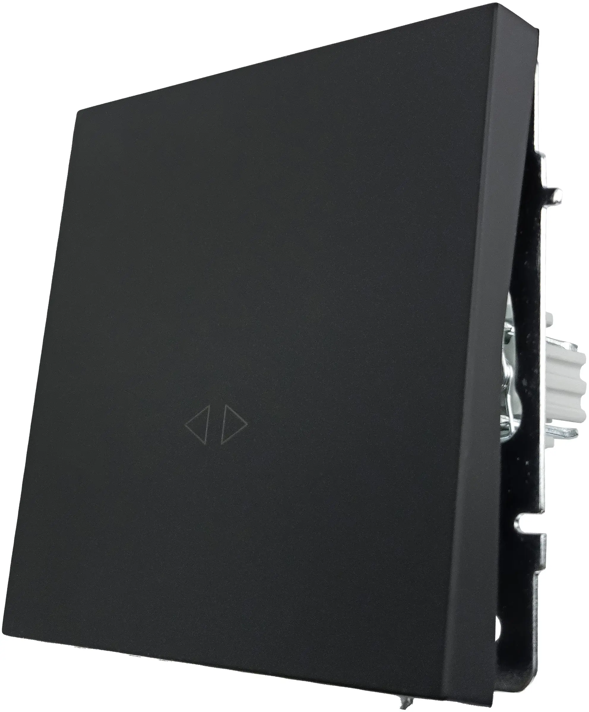 Изображение товара Встраиваемый выключатель Lezard Zima 1 клавиша цвет черный бархат IP20