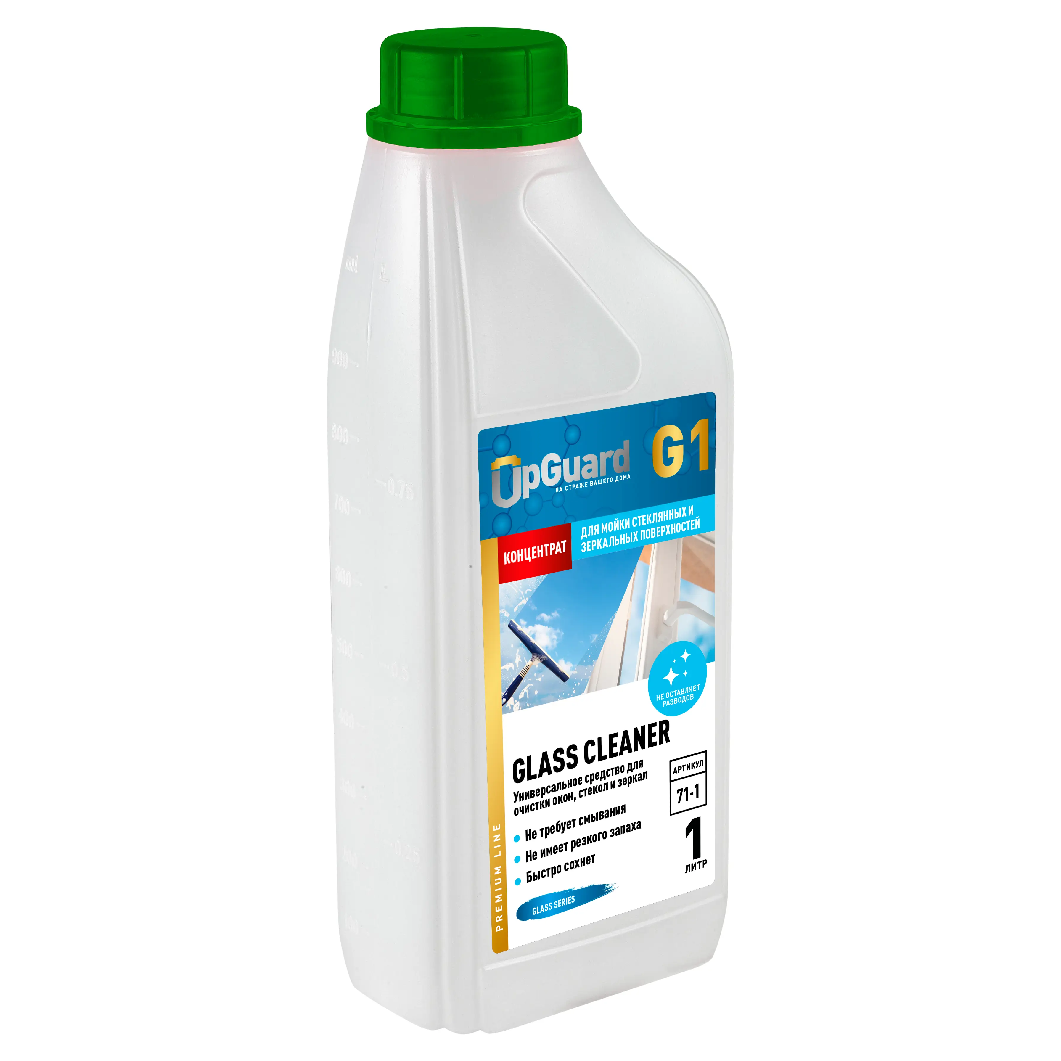 Изображение товара Средство для мытья окон и зеркал Upguard G1 Glass Cleaner концентрат 1 л