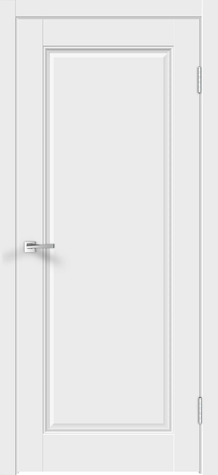 Изображение товара Комплект межкомнатной двери Velldoris Villa 4P глухая 200x60 см ПВХ белый эмалит