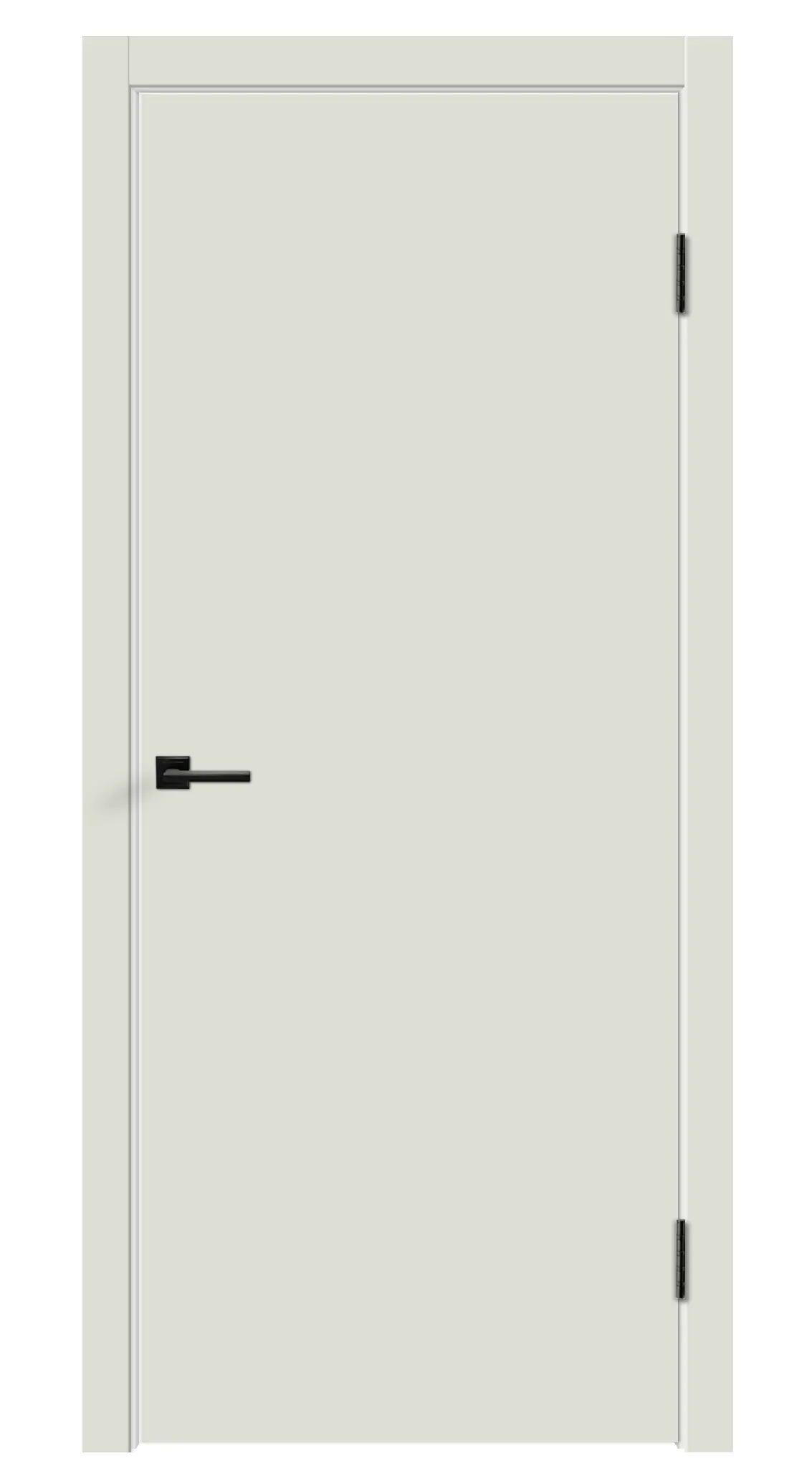 Изображение товара Комплект межкомнатной двери Velldoris Flat 200x60см светло-серая