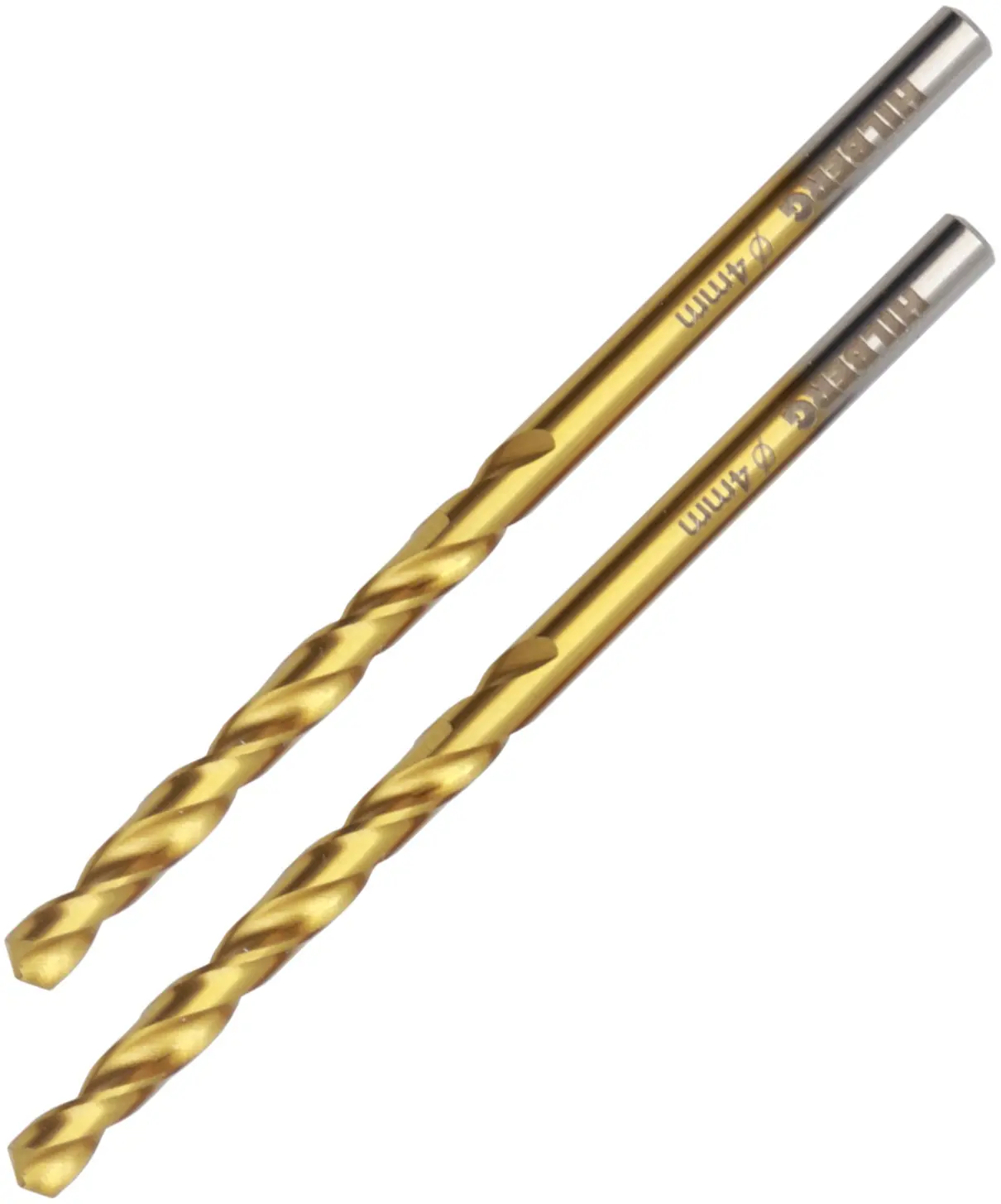Изображение товара Сверло спиральное по металлу HSS-Co Hilberg CO040 4x75 мм, 2 шт.