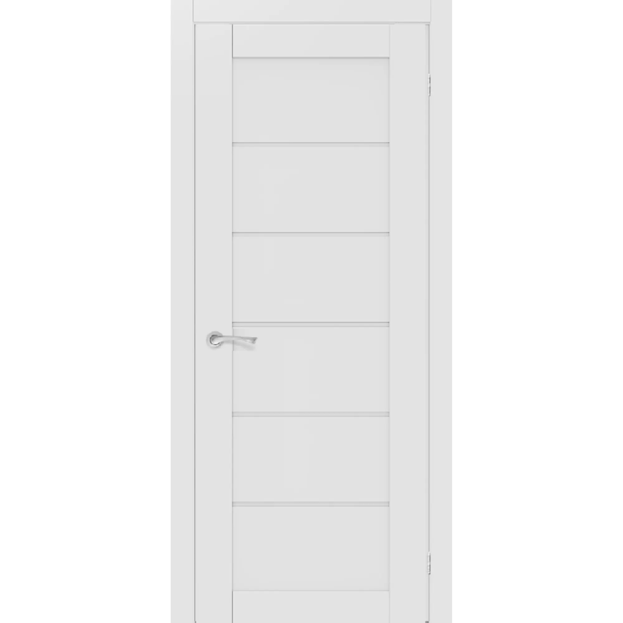 Изображение товара Межкомнатная стеклянная дверь Легенда-22 80x200 см с покрытием Hardflex светло-серая