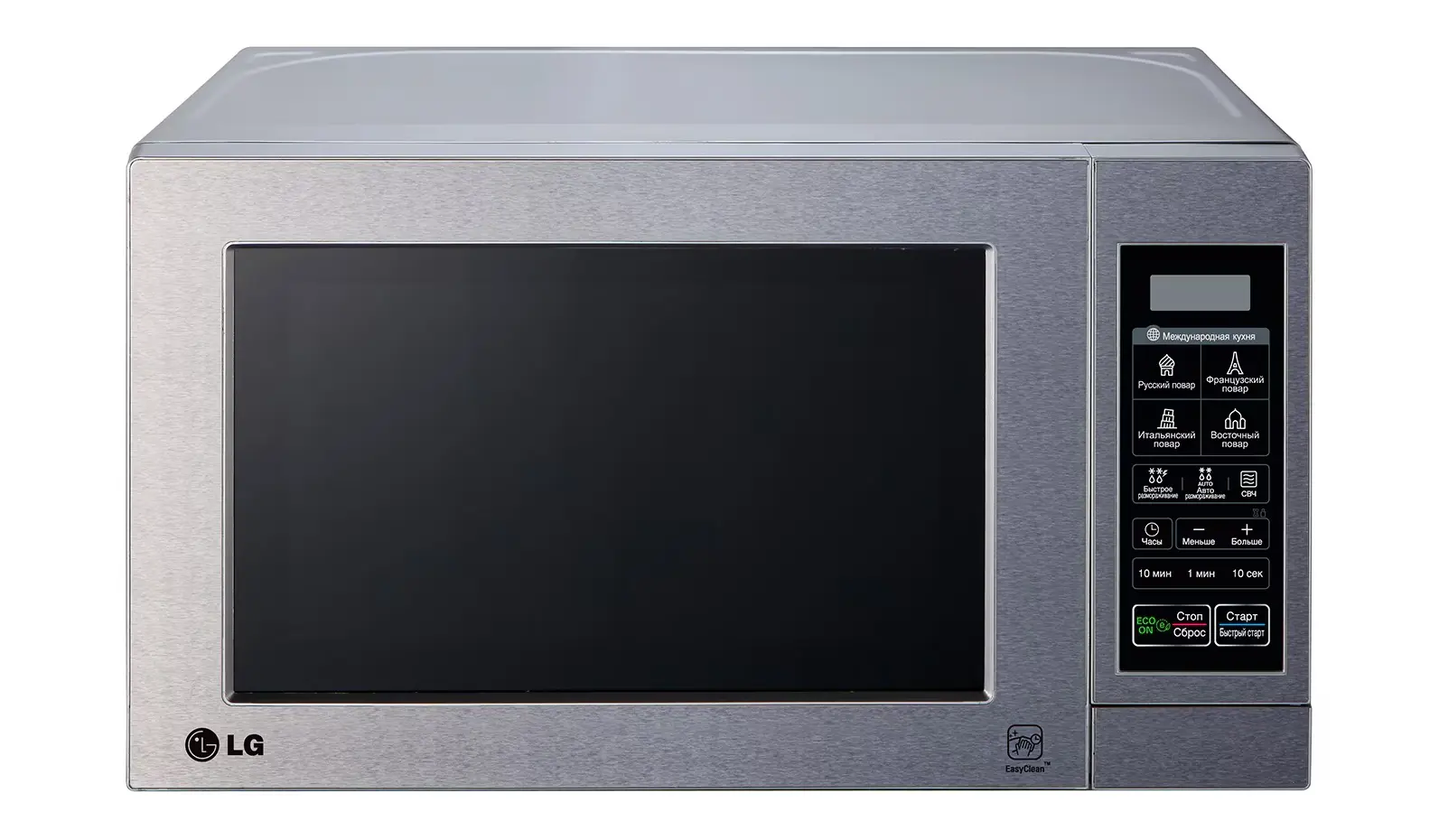 Изображение товара Отдельностоящая микроволновая печь Lg MS2044V 20 л 45.2x25x31.8 см цвет серебристый
