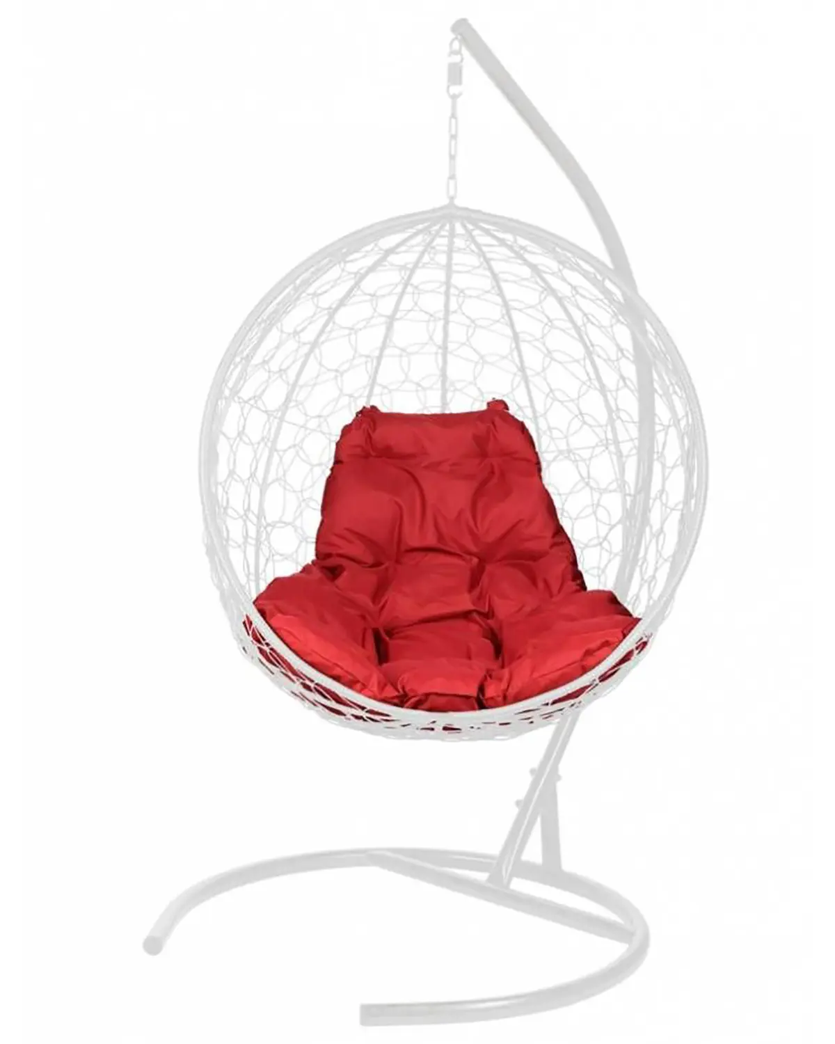 Изображение товара Подушка для подвесного кресла Bigarden бордовая 135x60 см