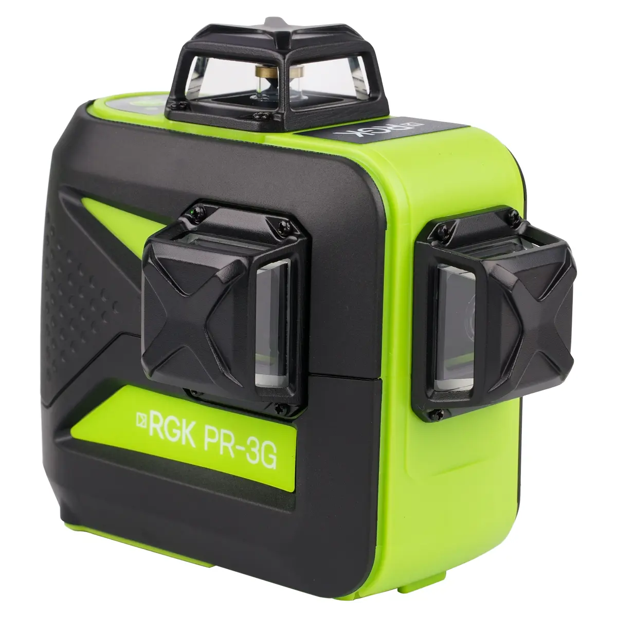 Изображение товара Лазерный уровень RGK PR-3G с зеленым лучом, 20 м, автоматическое самовыравнивание