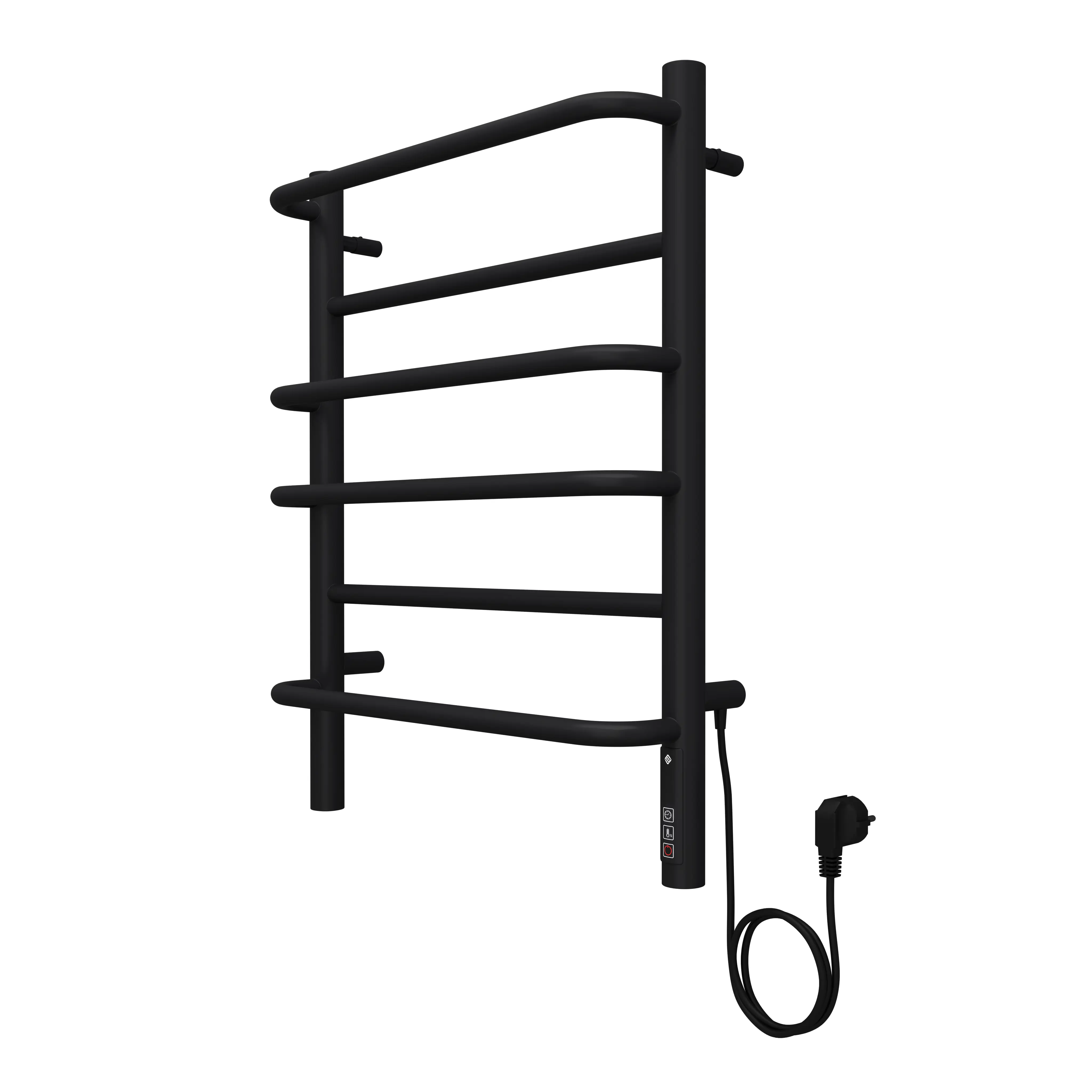 Изображение товара Электрический полотенцесушитель TERMINUS Евромикс П6 90 Вт из стали черный муар