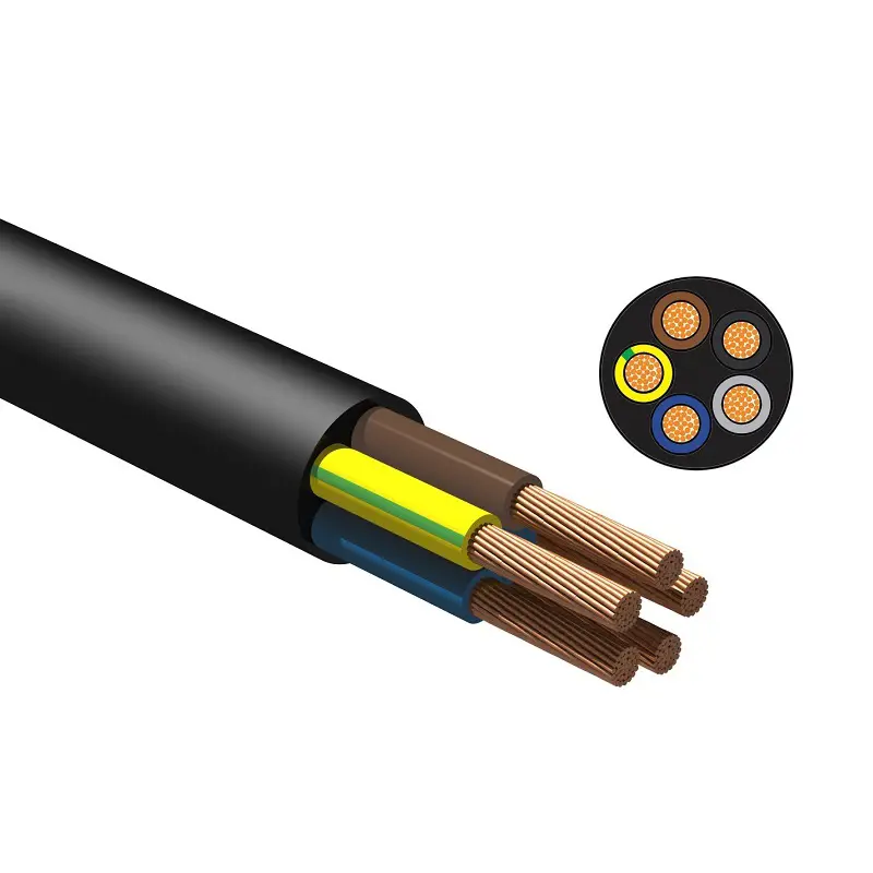 Изображение товара Кабель NVO КГтп-ХЛ 5x6 60 м ГОСТ