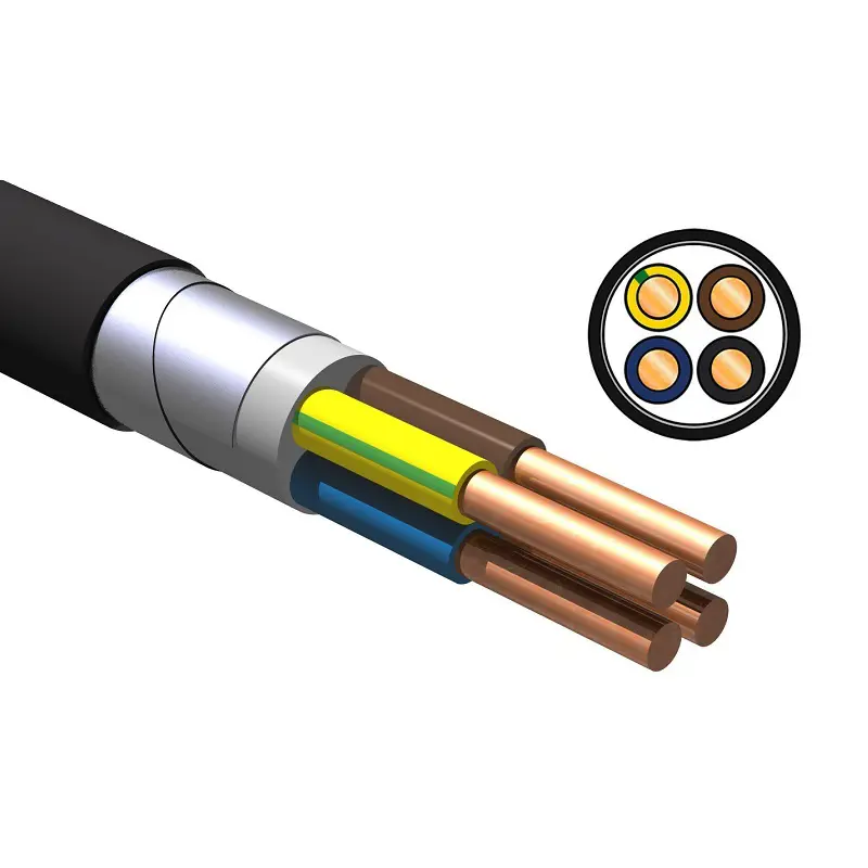 Изображение товара Кабель NVO ВБШвнг(А) LS 4x1.5 60 м для электроснабжения
