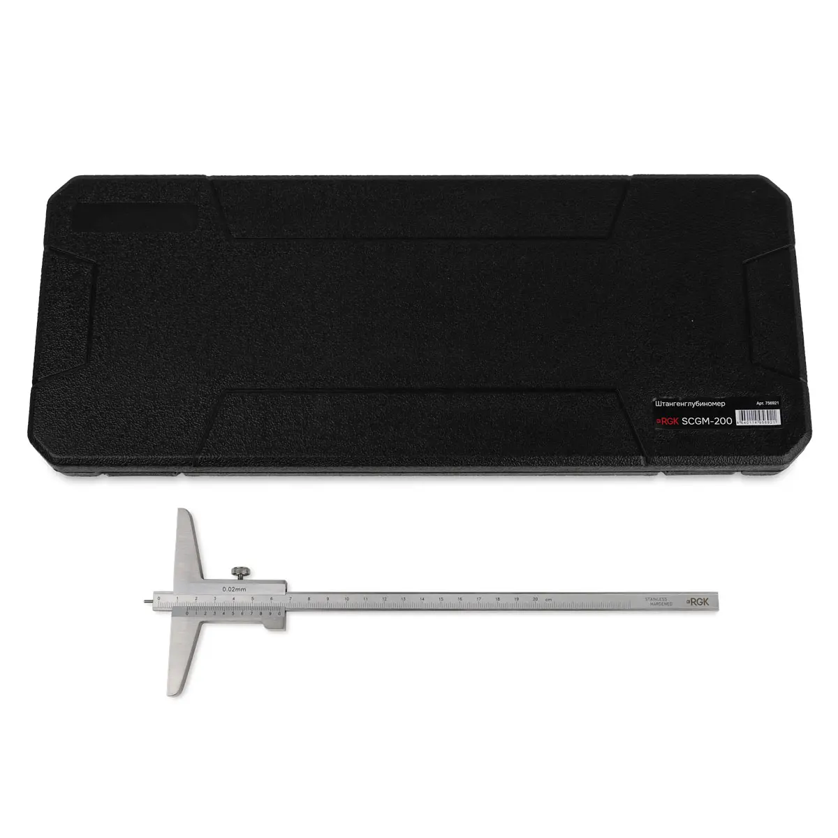 Изображение товара Штангенглубиномер RGK SCGM-200 200 мм
