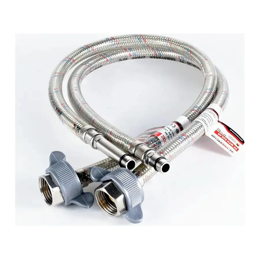 Изображение товара Гибкая подводка для воды Profactor PF522.100 1/2" 100 см наружная-внутренняя резьба