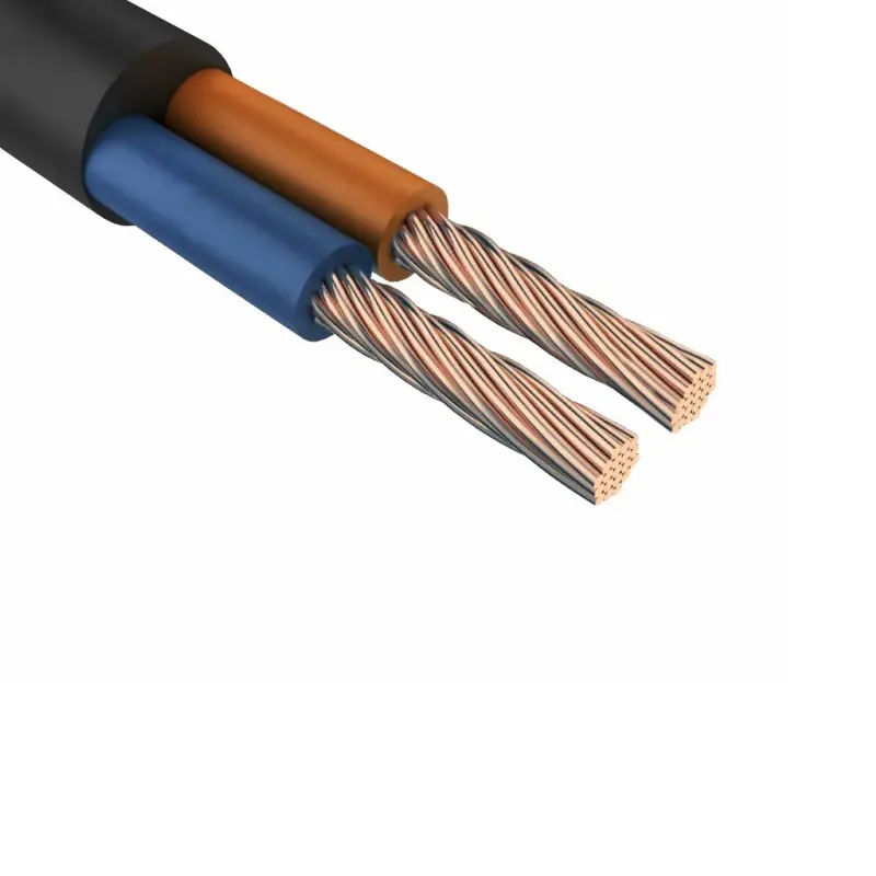 Изображение товара Провод ККЗ ПВСн 2x1.5 100 м черный ГОСТ Россия