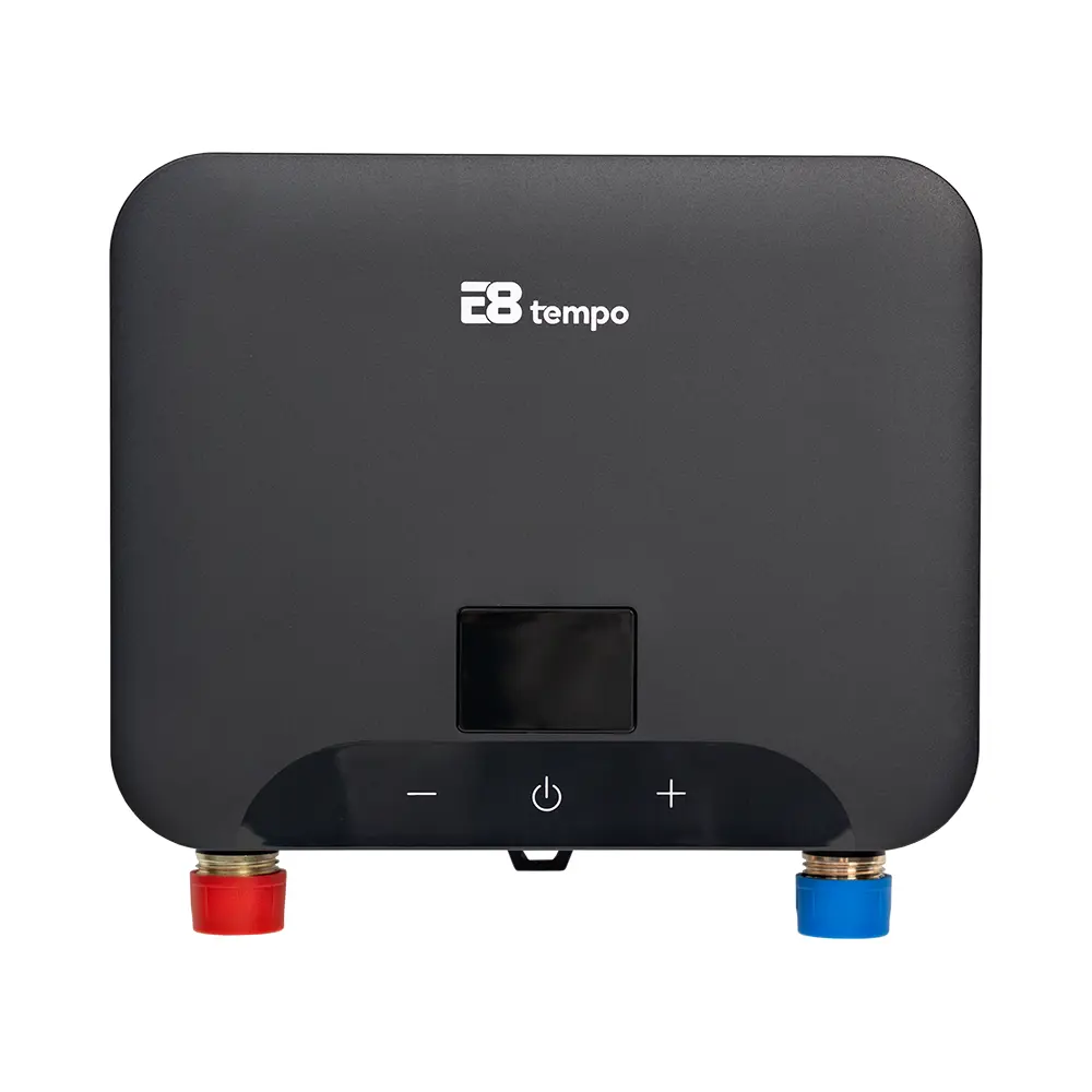 Изображение товара Электрический проточный водонагреватель E8 Tempo 6 кВт черный IP25