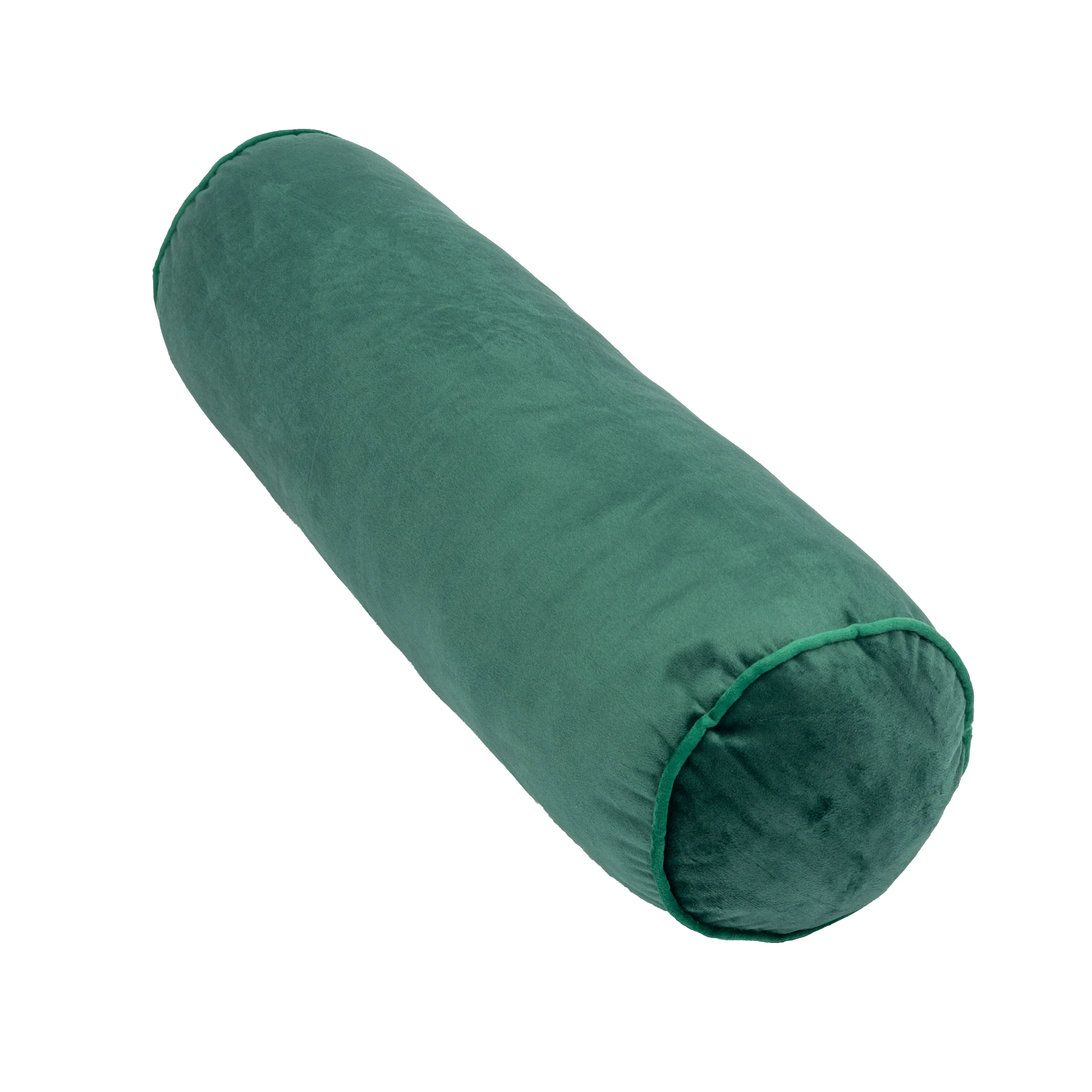 Изображение товара Декоративная подушка Валик 60x20 см цвет зеленый