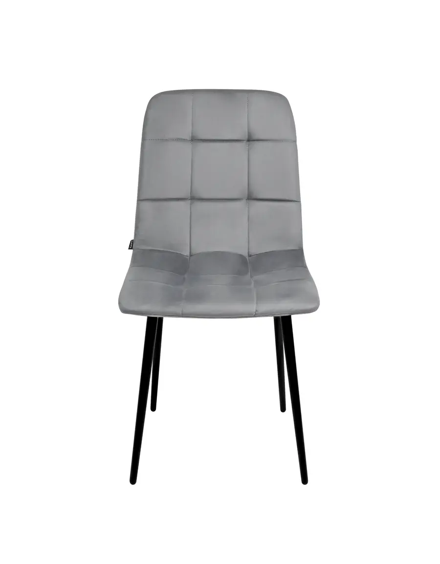 Изображение товара Кухонный стул Ridberg Честер 3 шт 48x91x43 см велюр цвет светло-серый