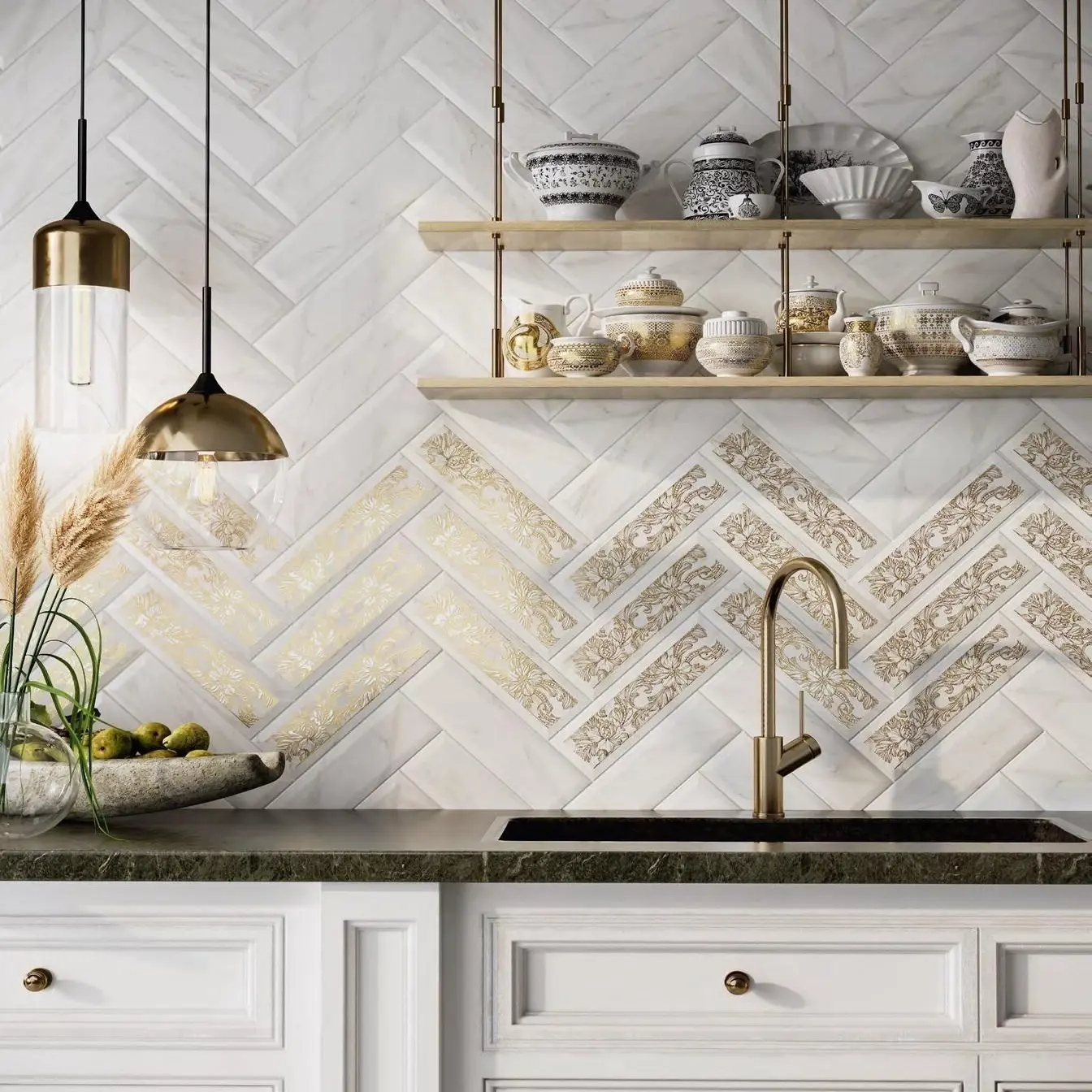 Изображение товара Плитка настенная Kerama Marazzi Дорато голубая матовая 8.5x28.5 см